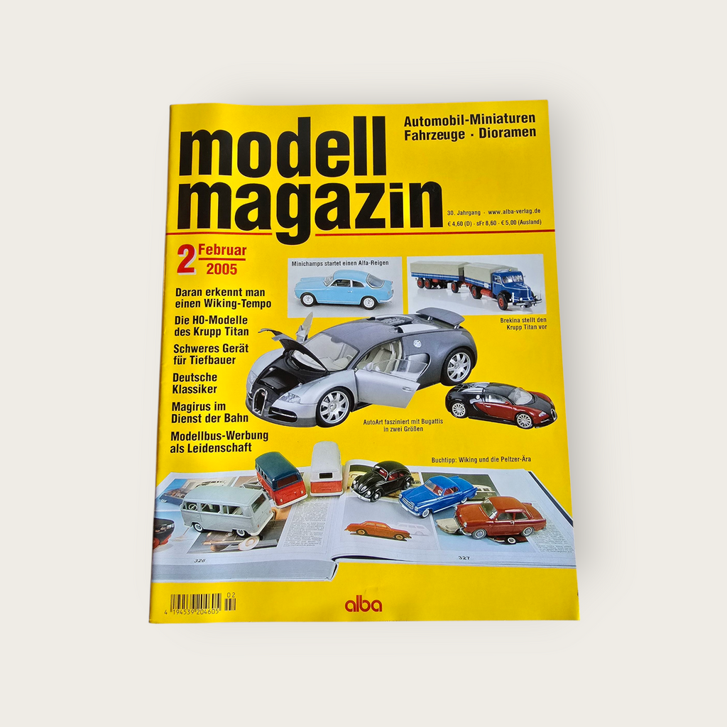 Zeitschrift Modell Magazin 02/2005