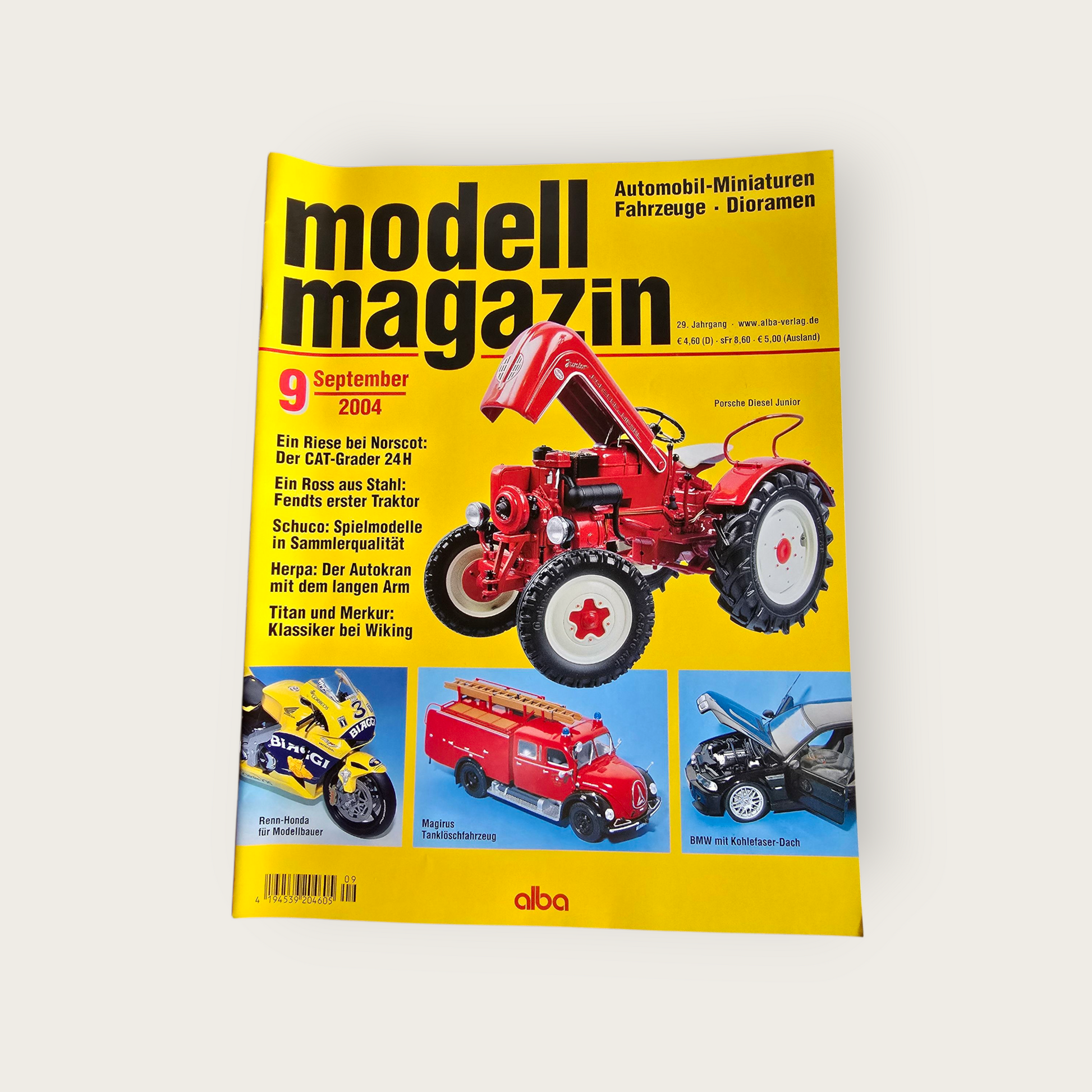 Zeitschrift Modell Magazin 09/2004