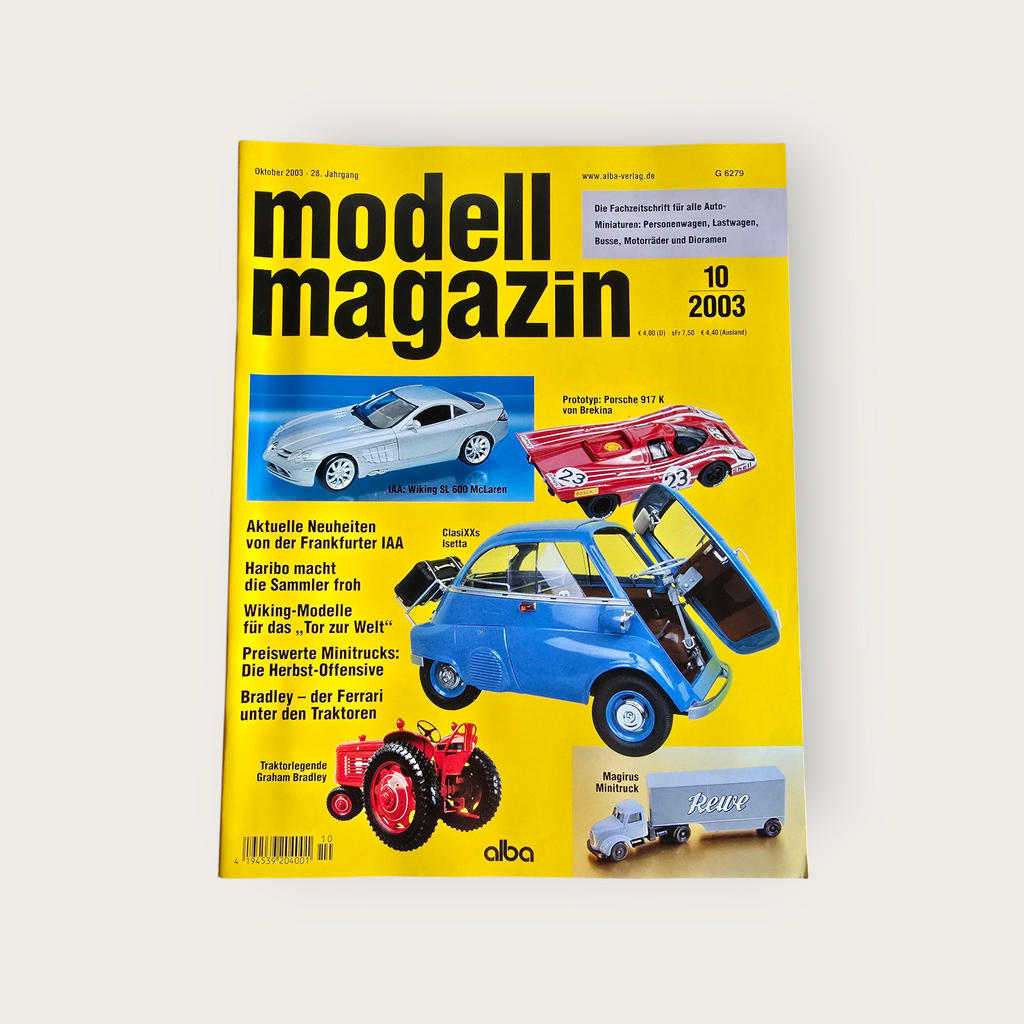 Zeitschrift Modell Magazin 10/ 2003