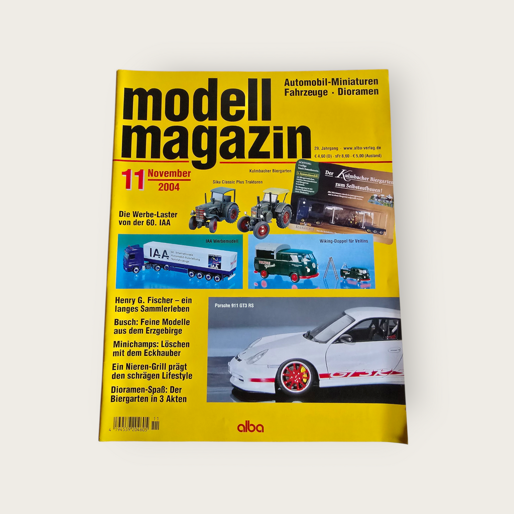 Zeitschrift Modell Magazin 11/2004