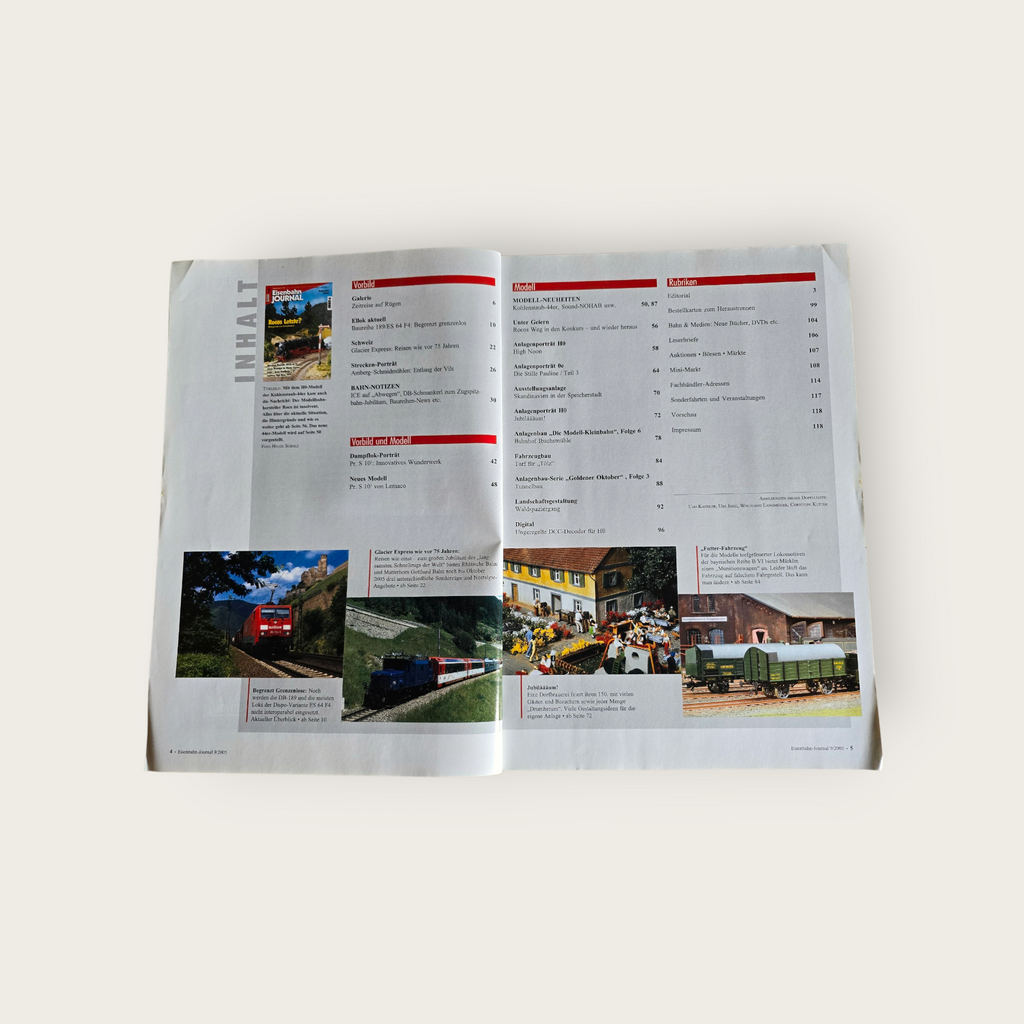 Zeitschrift Eisenbahn Journal 09/2005