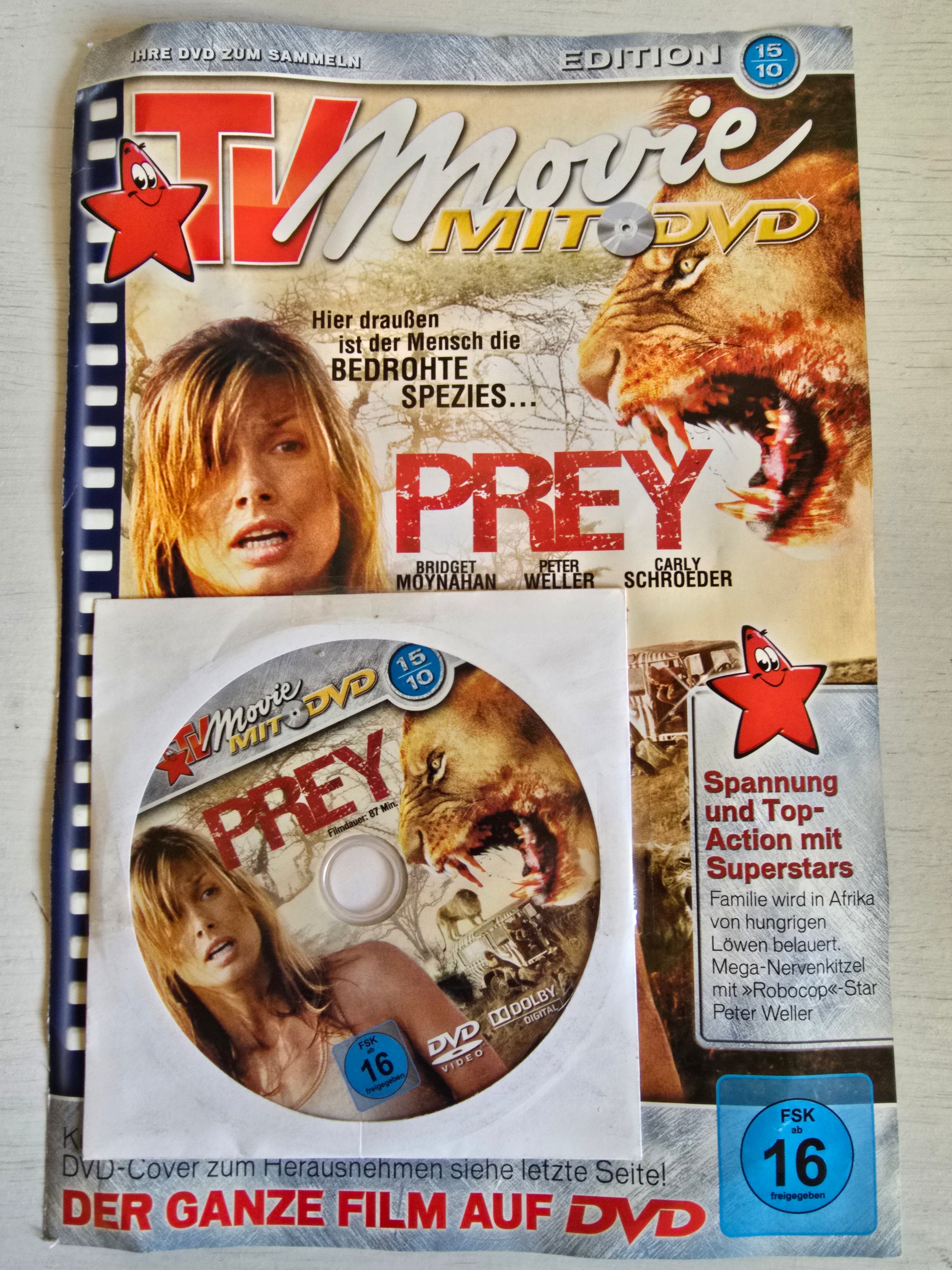 DVD aus TV Movie  Prey (2007) zu verschenken