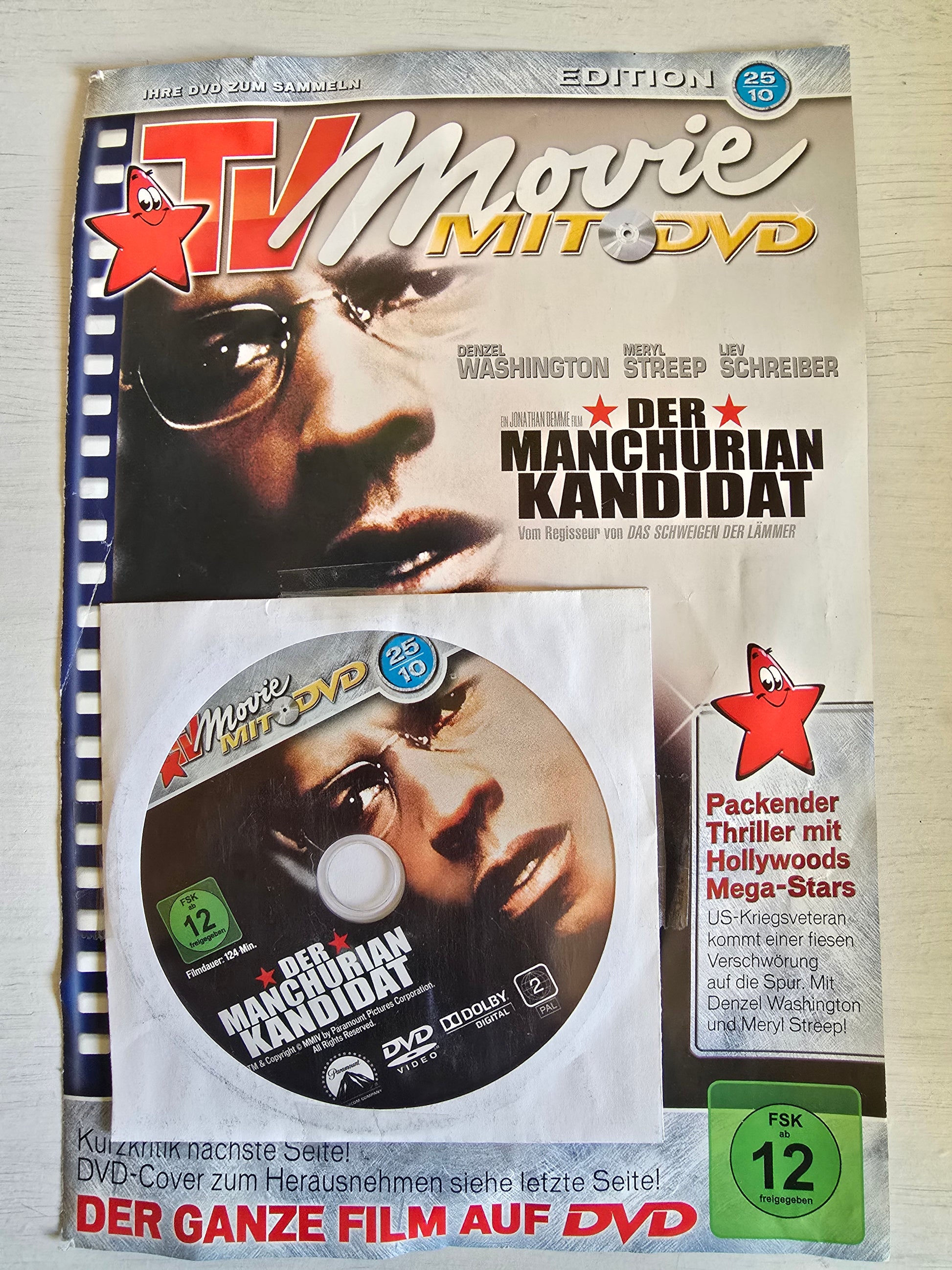 DVD aus TV Movie  Der Manchurian Kandidat (2004) zu verschenken