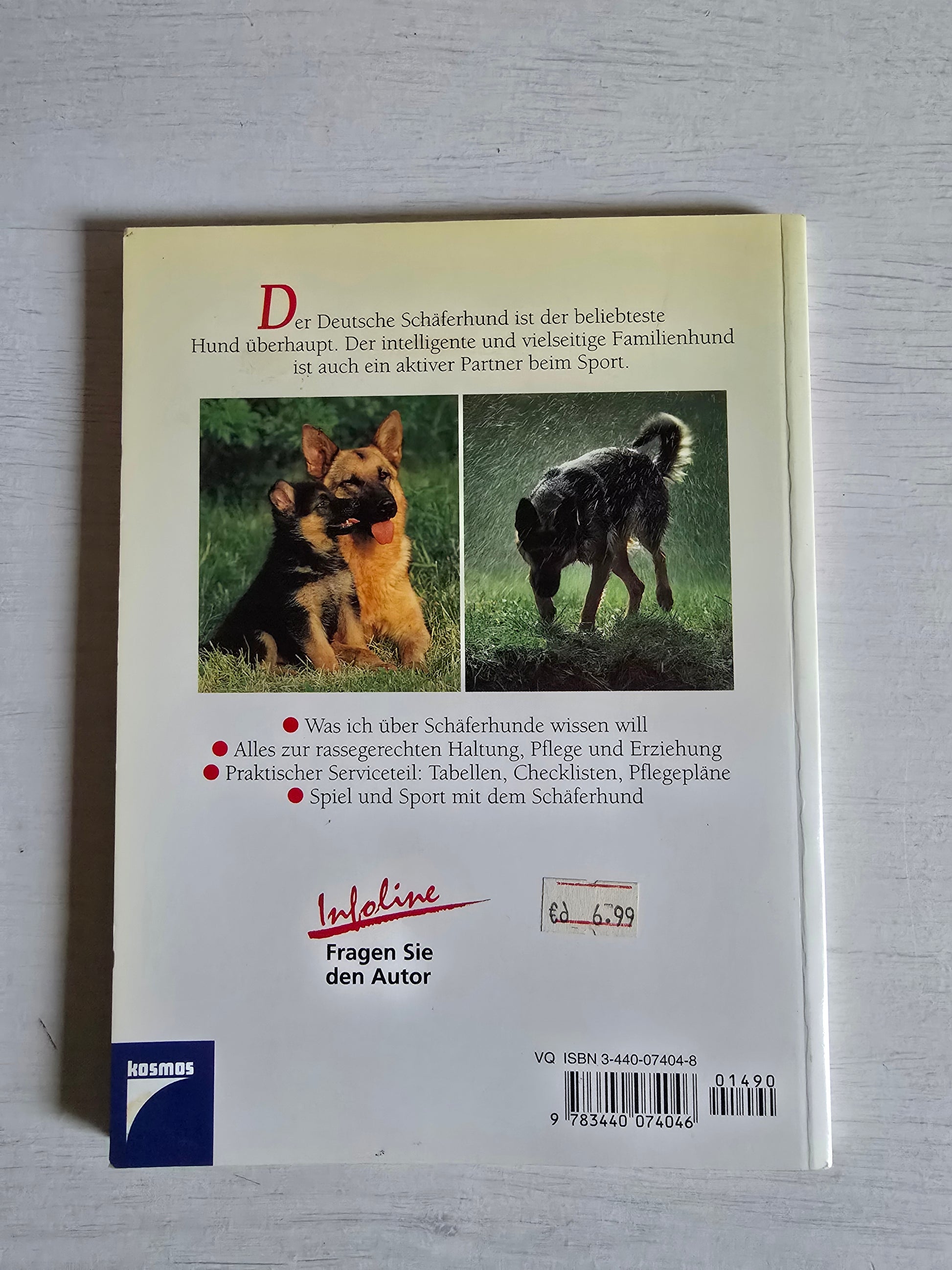 Buch Kosmos Der Deutsche Schäferhund
