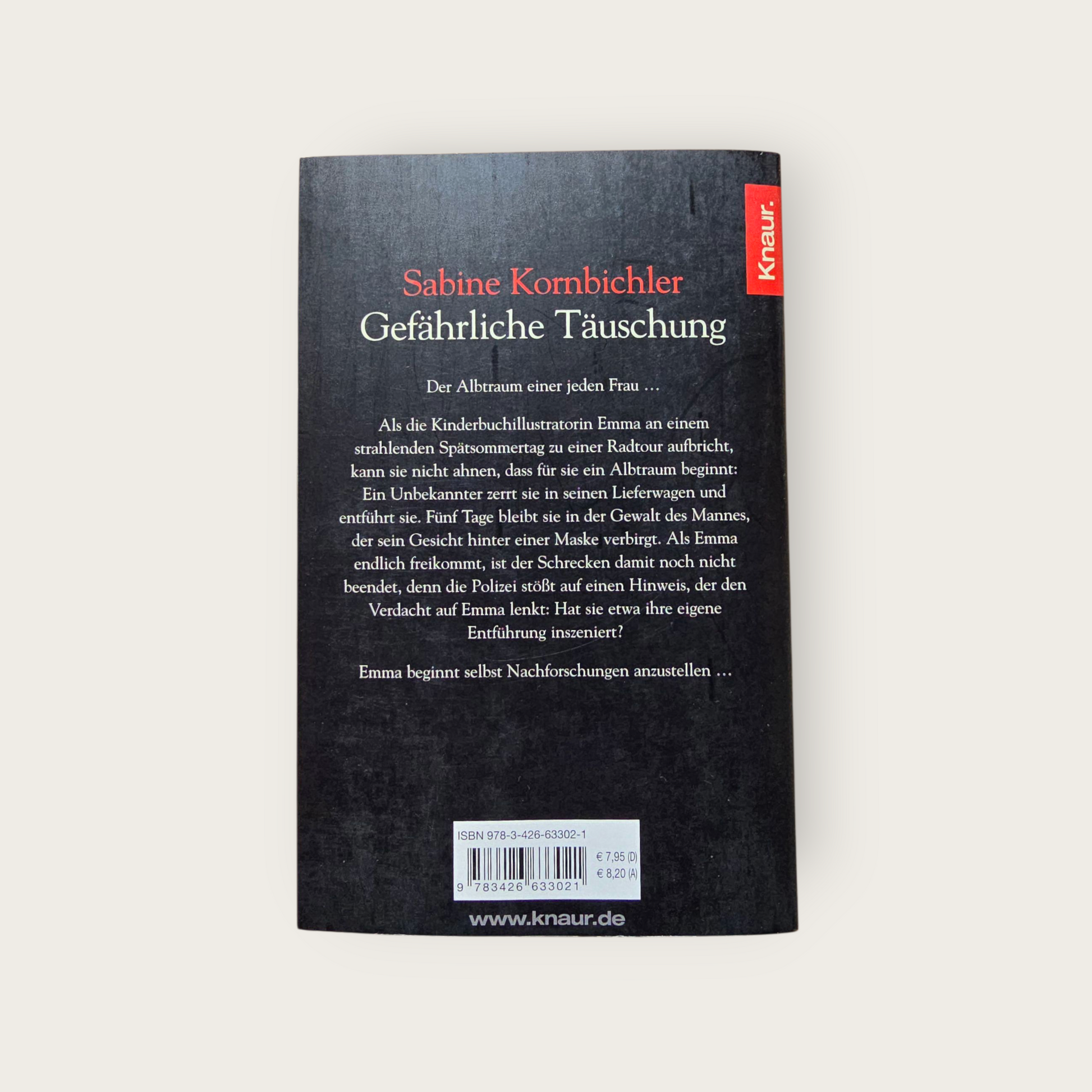 Buch Gefährliche Täuschung  Sabine Kornbichler (2008)
