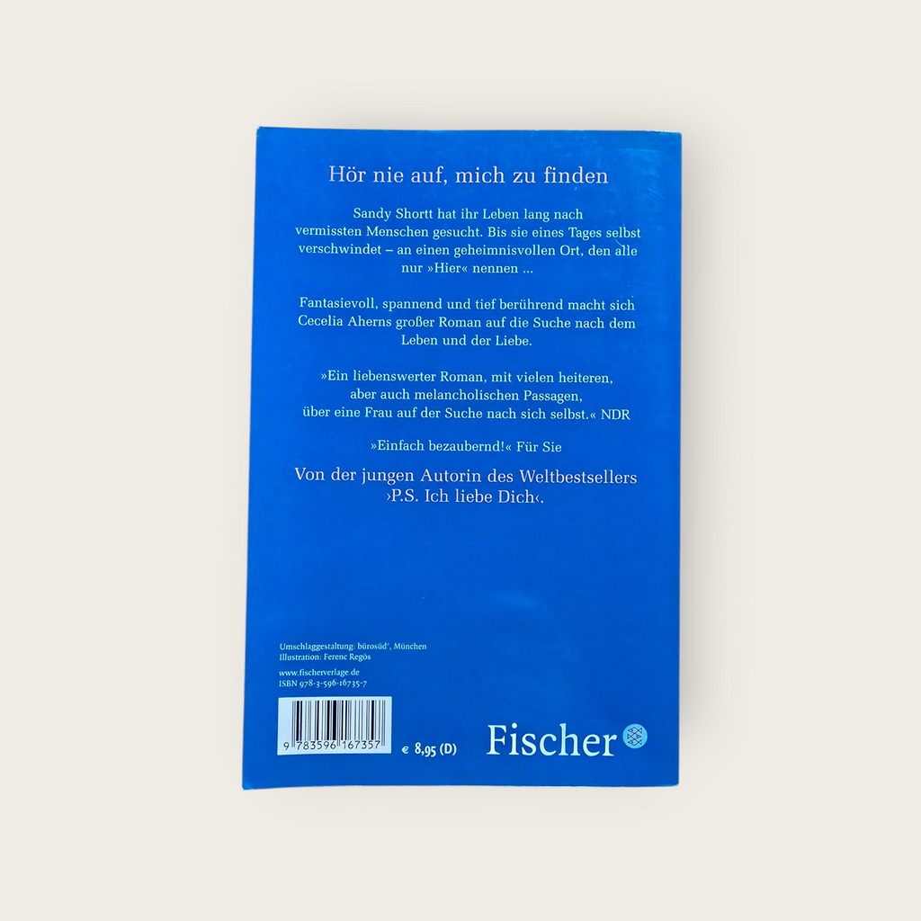 Buch Vermiss mein nicht  Cecelia Ahern (2008)