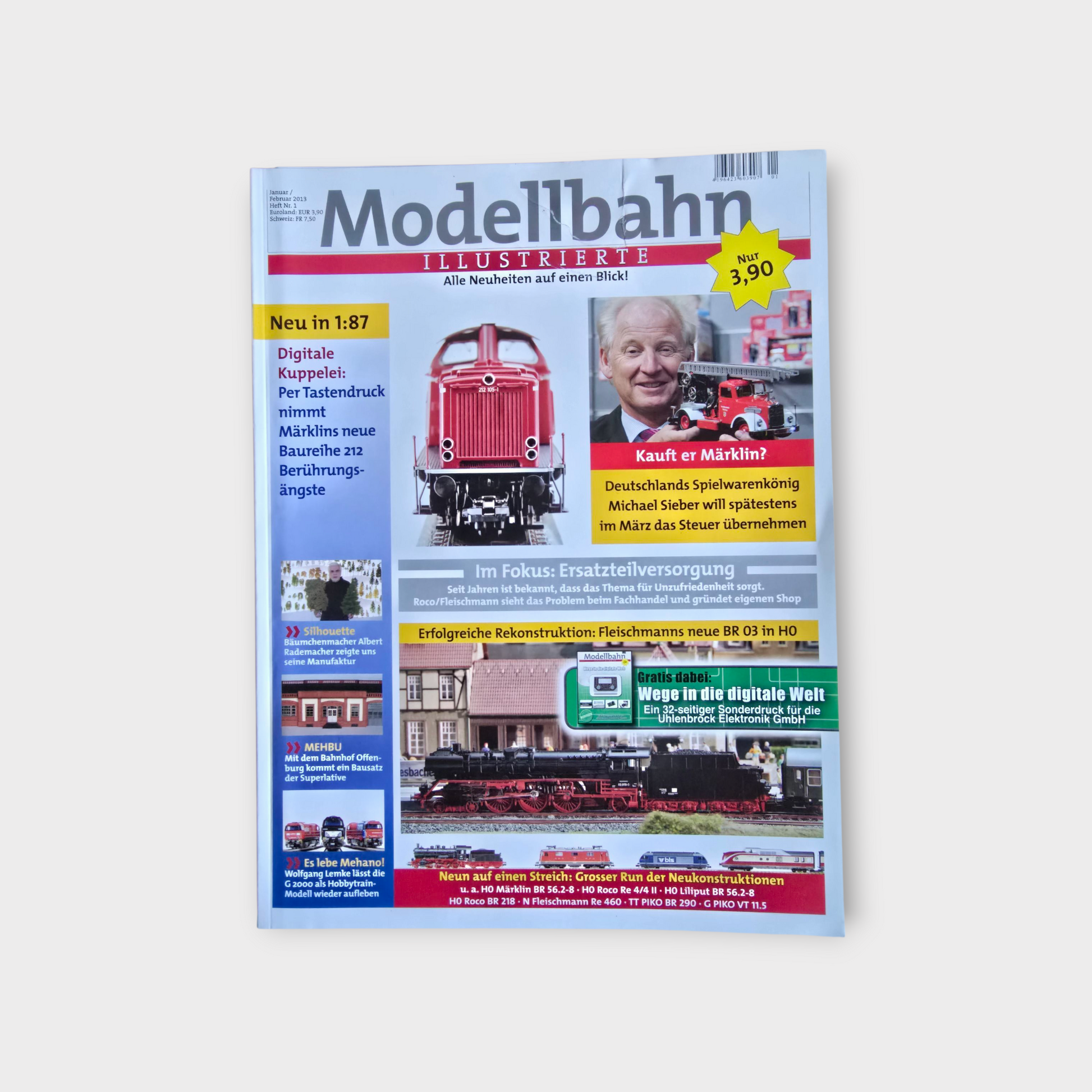 Modellbahn-Illustrierte Januar/Februar 2013 + Modelbahn Digitale Welt
