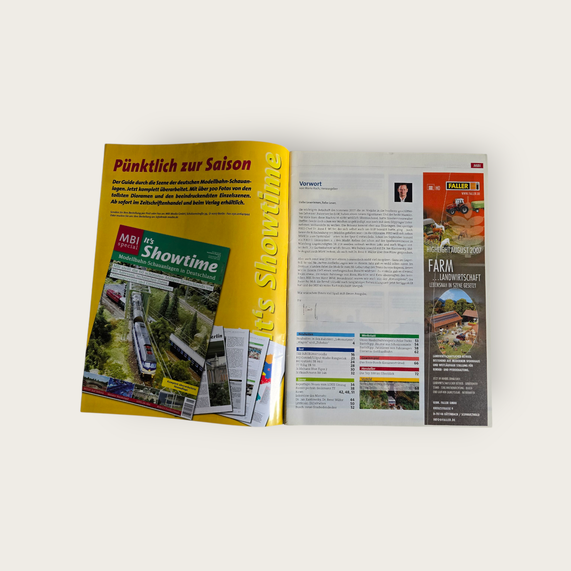 Modellbahn-Illustrierte September/Oktober 2007