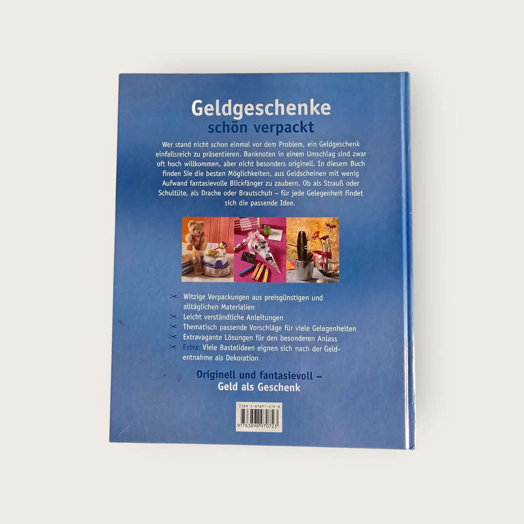 Buch Geldgeschenke schön verpackt- Heidi Rothemund