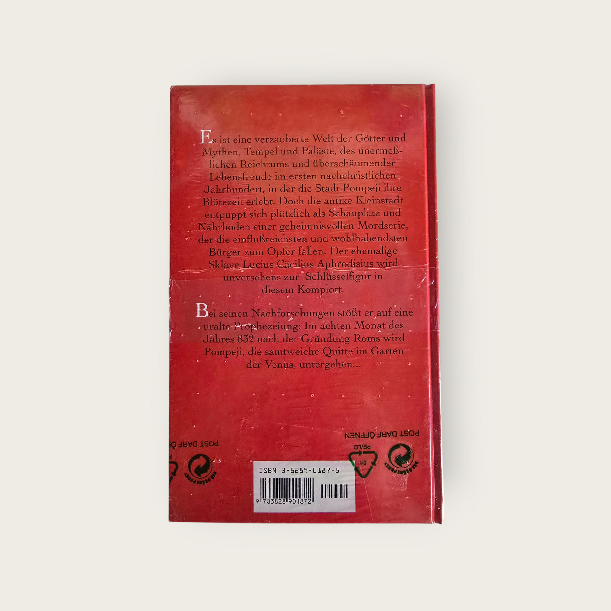 Buch Der Pompejaner Phillipp Vandenberg OVP