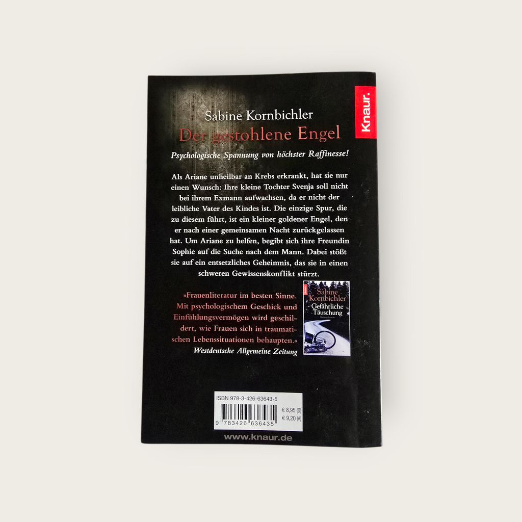 Buch Der gestohlene Engel  S. Kornbichler (2009)