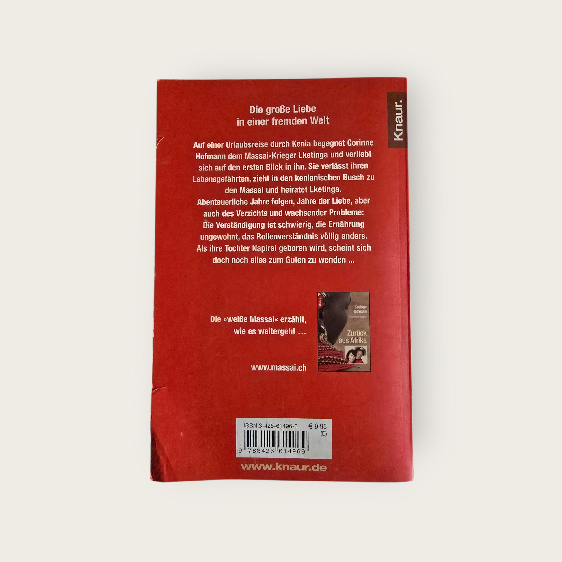Buch Die weiße Massai C. Hofmann (2000)
