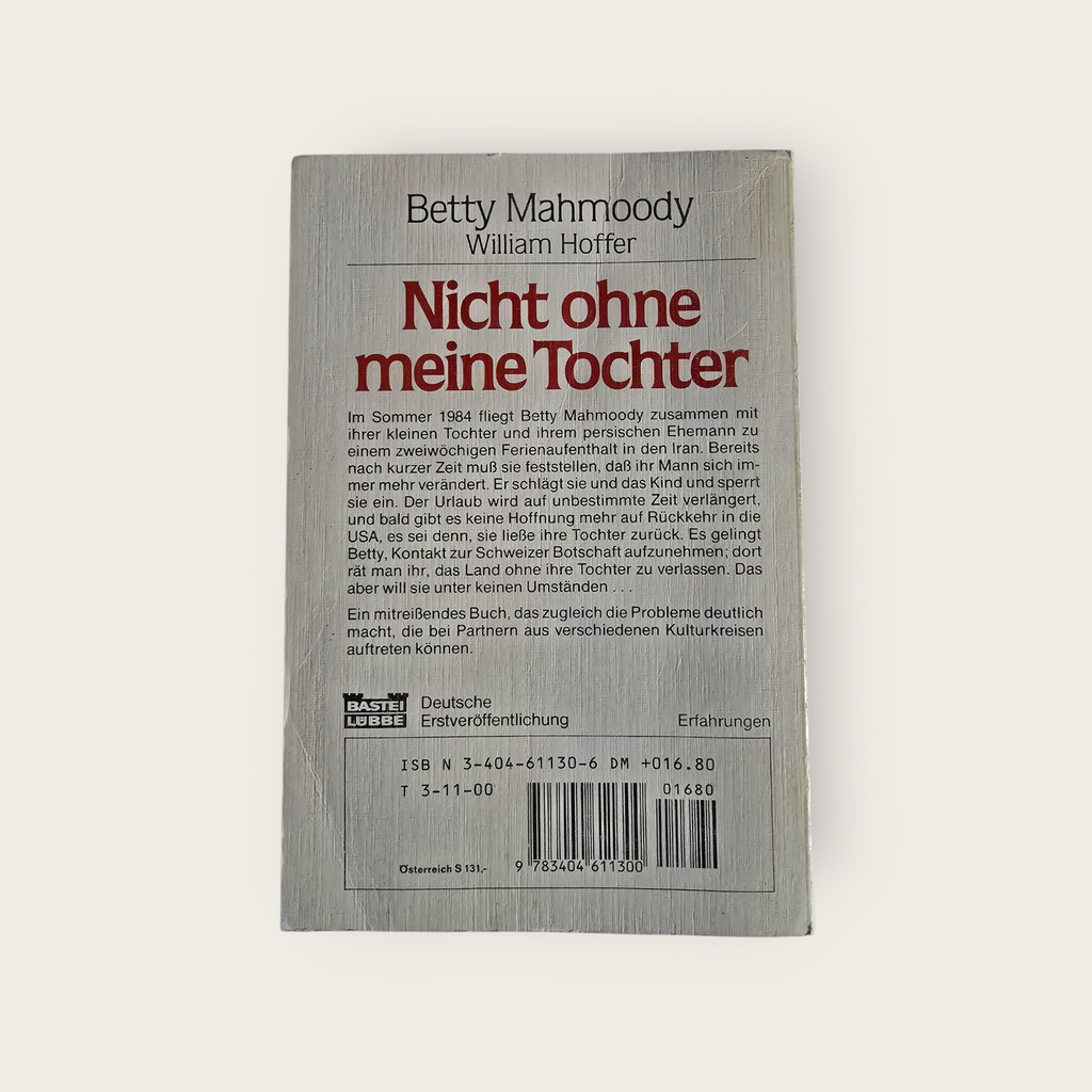 Buch Nicht ohne meine Tochter B. Mahmoody
