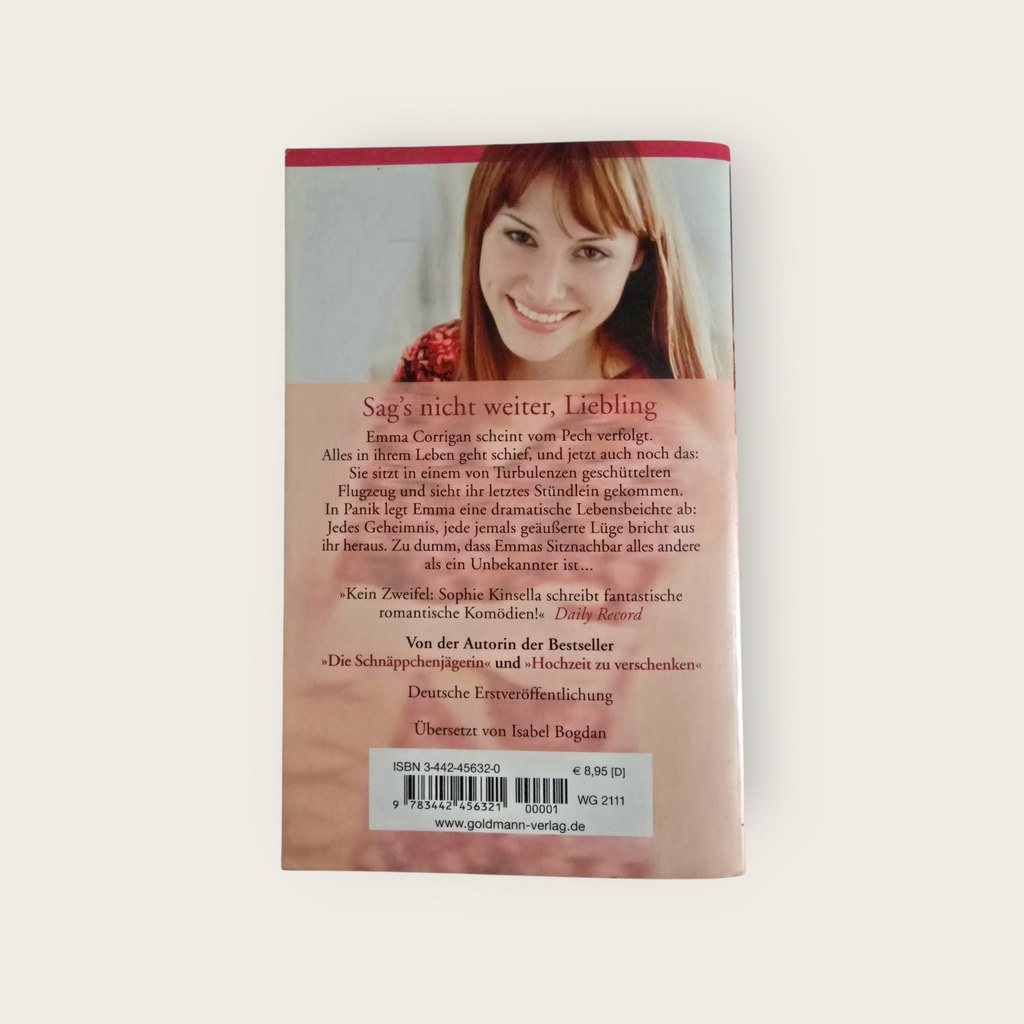 Buch Sag´s nicht weiter ,Liebling  S. Kinsella (2004)
