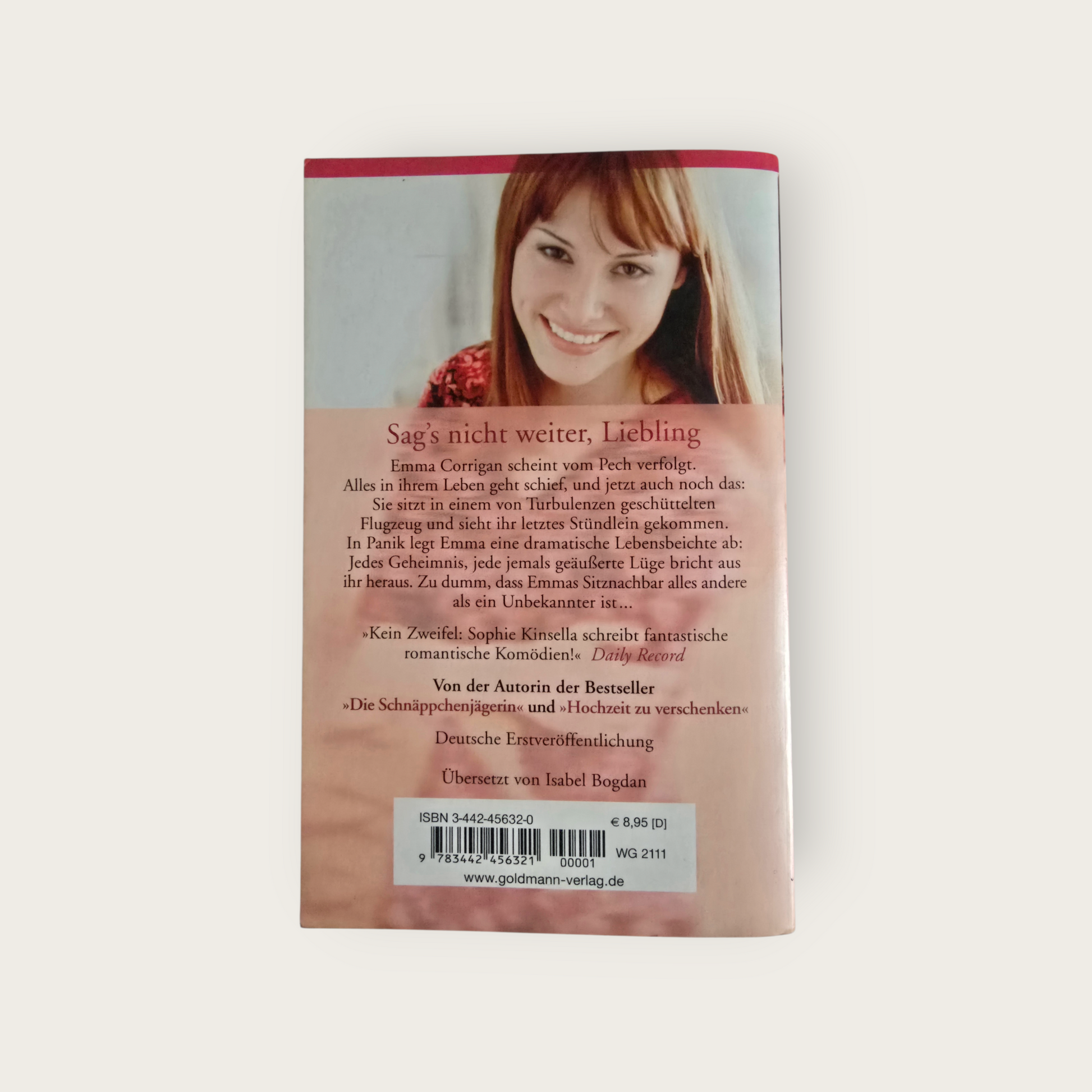 Buch Sag´s nicht weiter ,Liebling  S. Kinsella (2004)