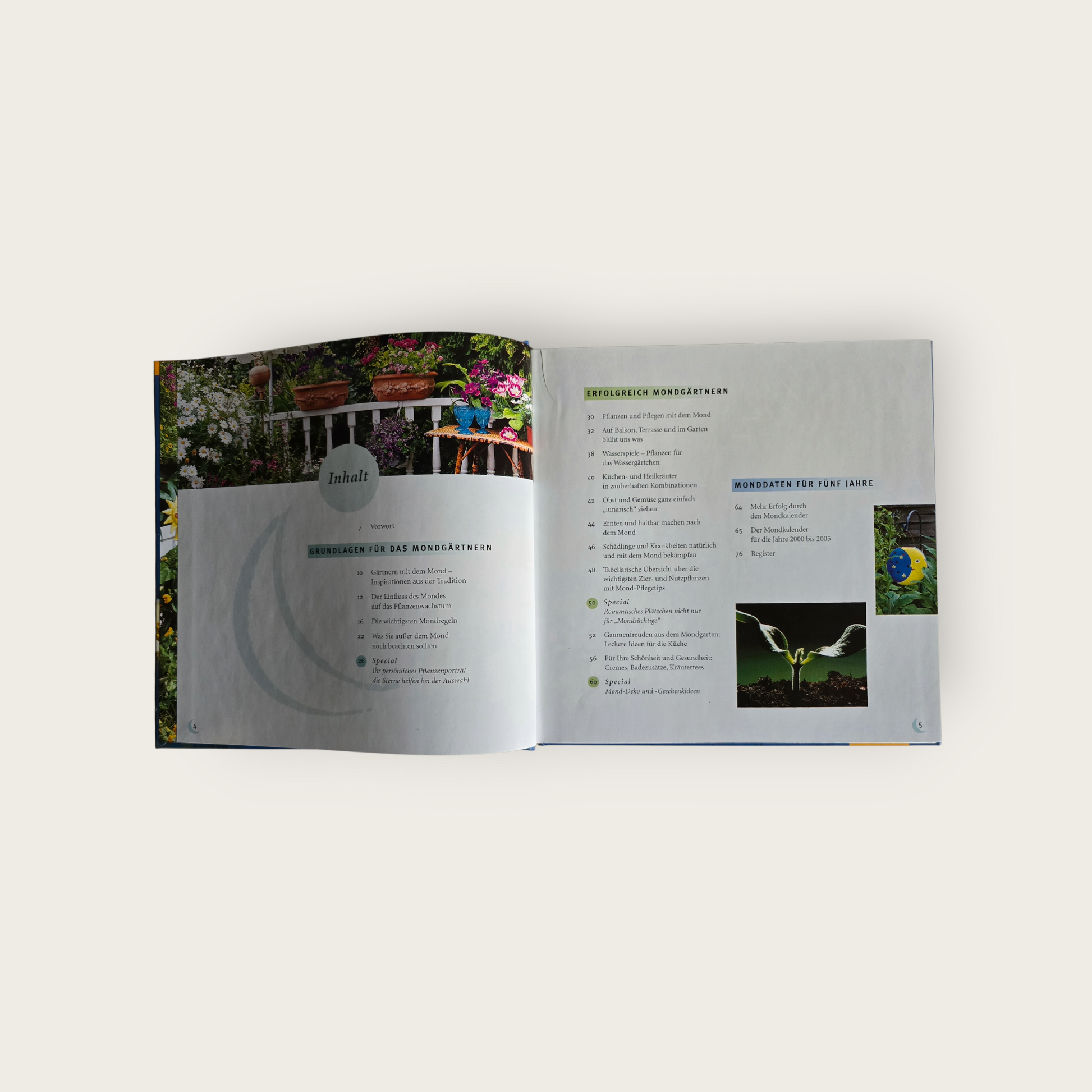 Buch Mond Garten GU (2003)
