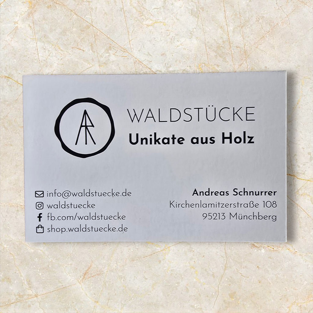 Waldstücke  Unikate aus Holz