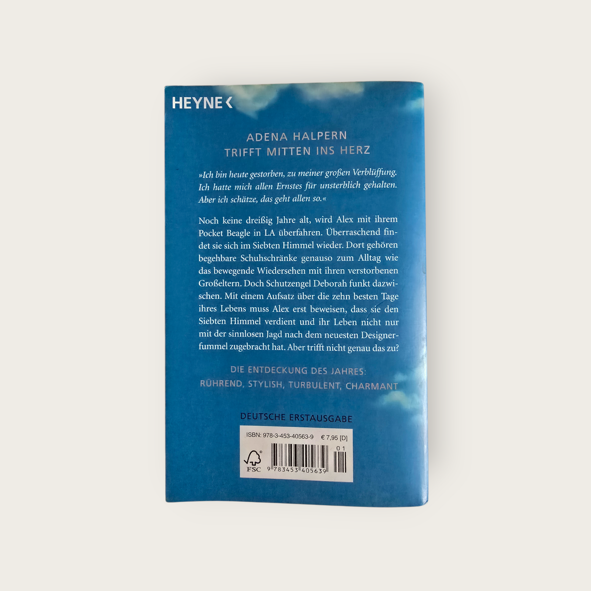Buch Die zehn besten Jahre meines Lebens  A. Halpern (2008)