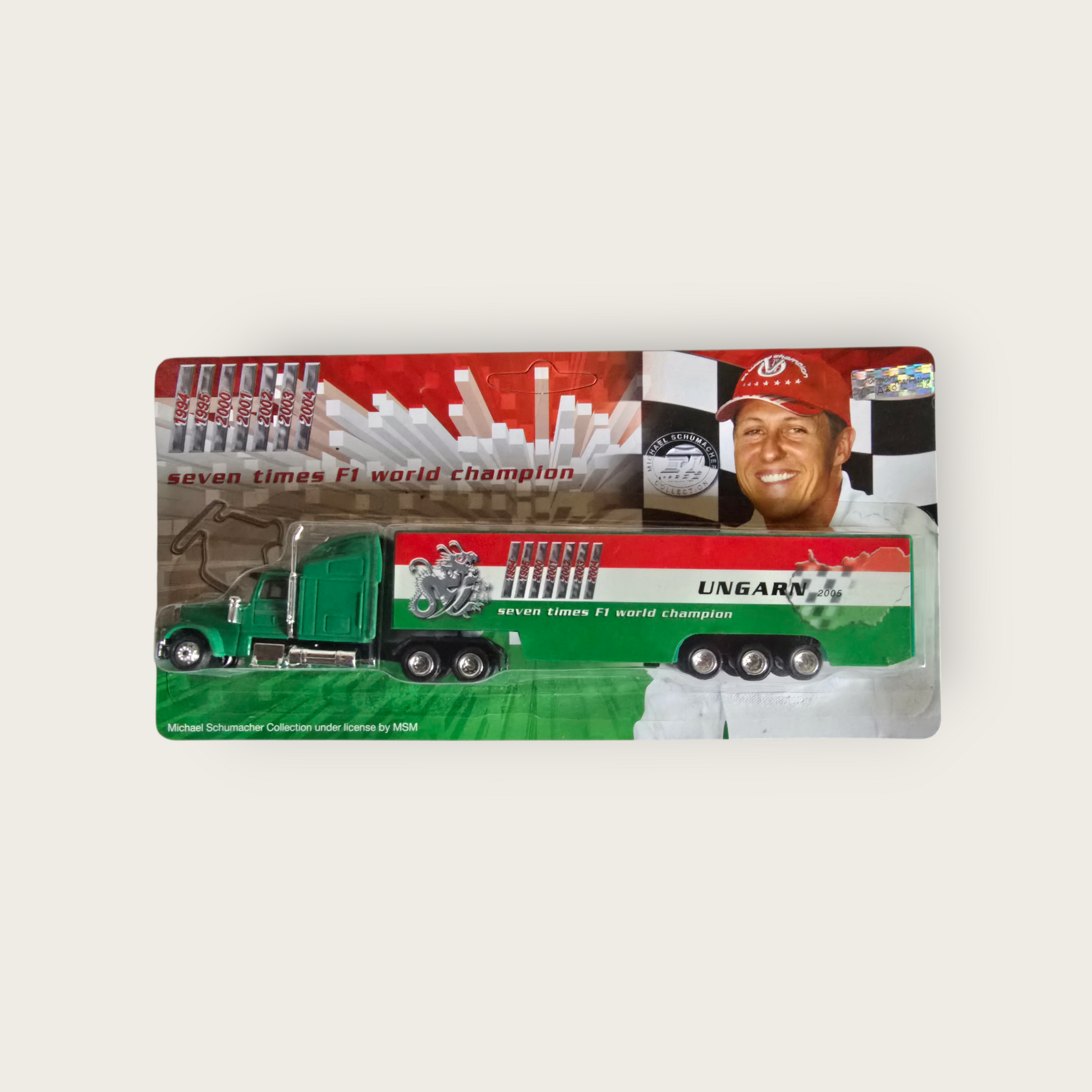 Mini Truck Michael Schumacher Collection Ungarn OVP