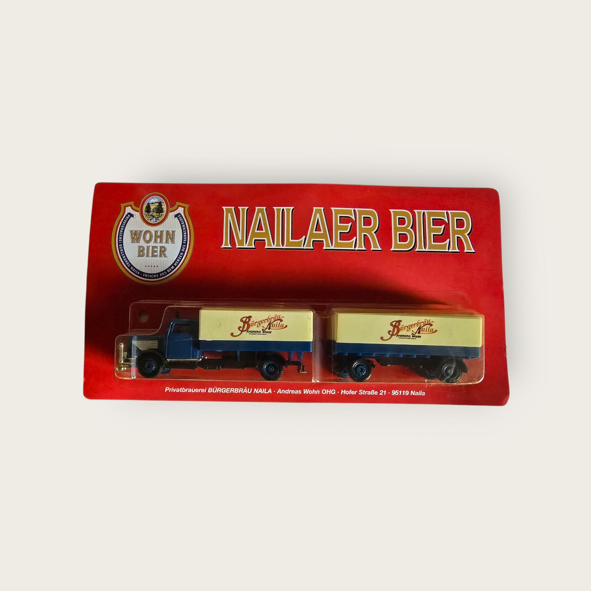 Mini Truck Wohn- Bier Nailaer Bier OVP