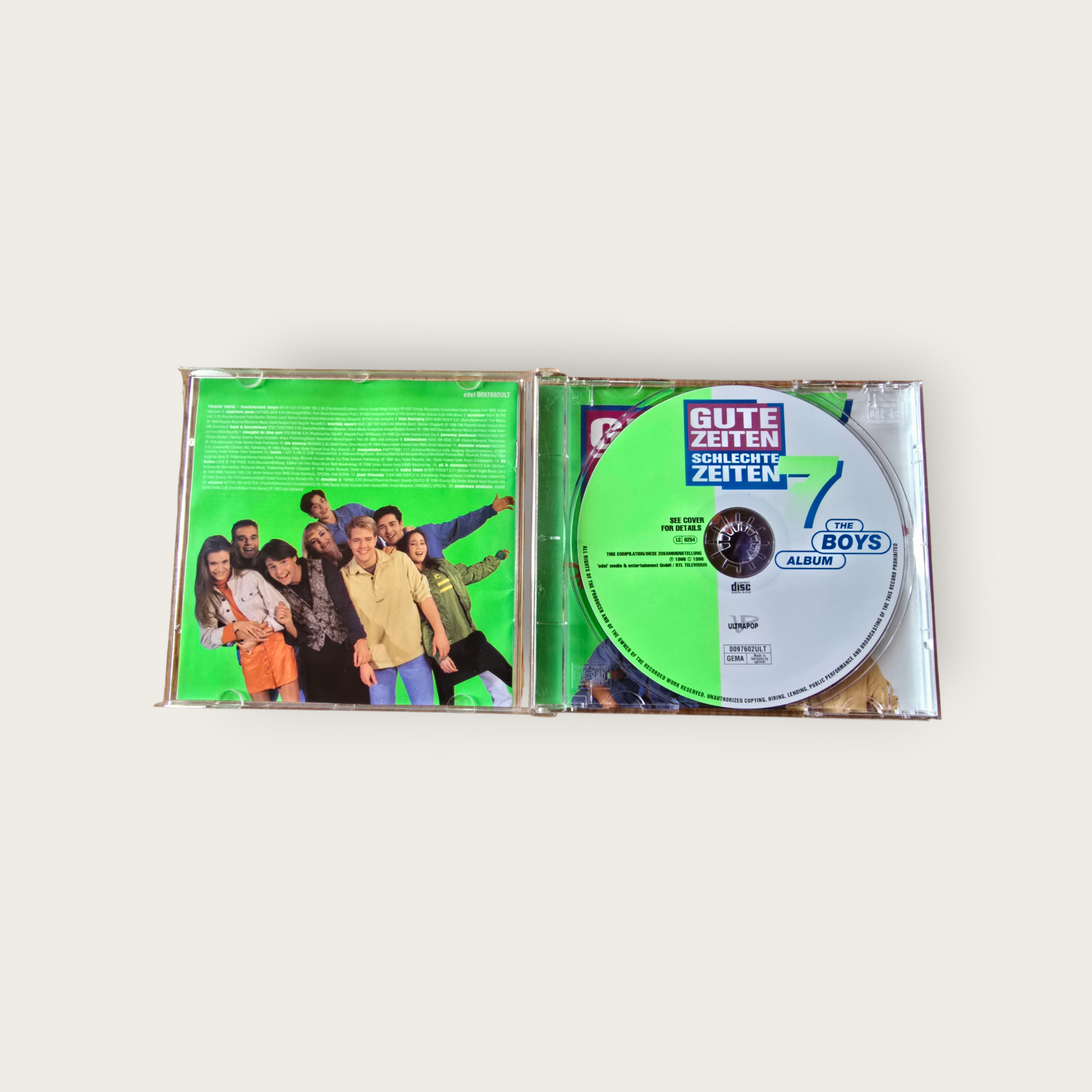 CD Gute Zeiten Schlechte Zeiten Vol. 7 - 1996 Das Fan Album Die Hits