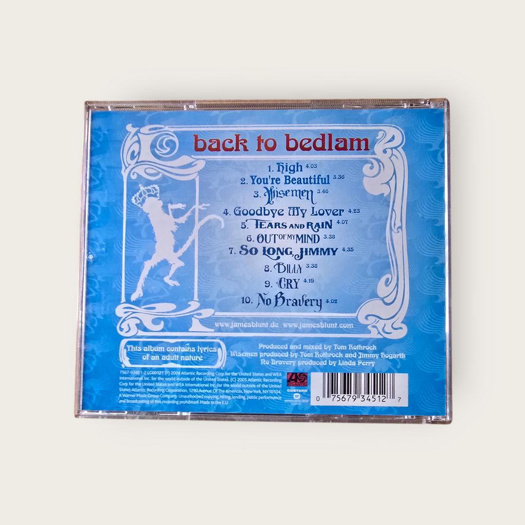 Back To Bedlam von James Blunt (CD, 2005)