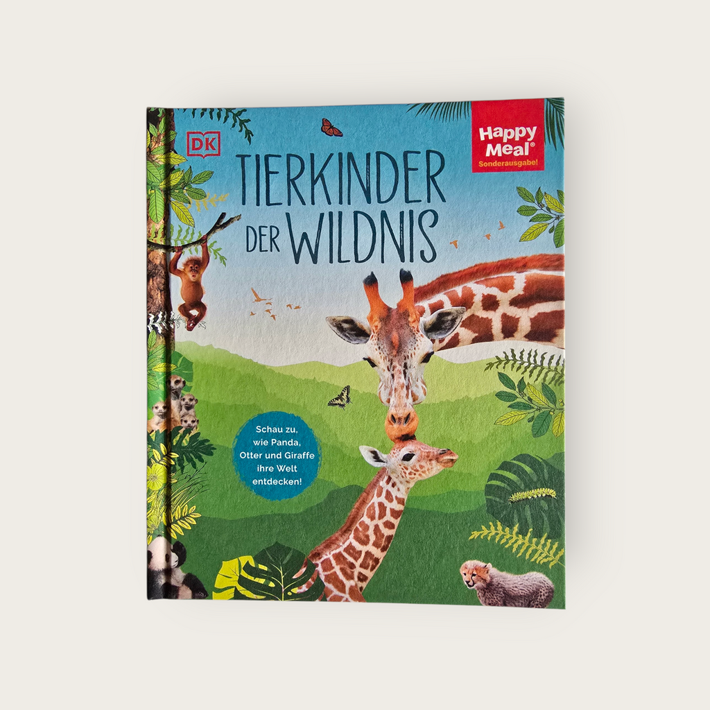 Buch MC Donalds Happy Meal Sonderausgabe Tierkinder der Wildnis