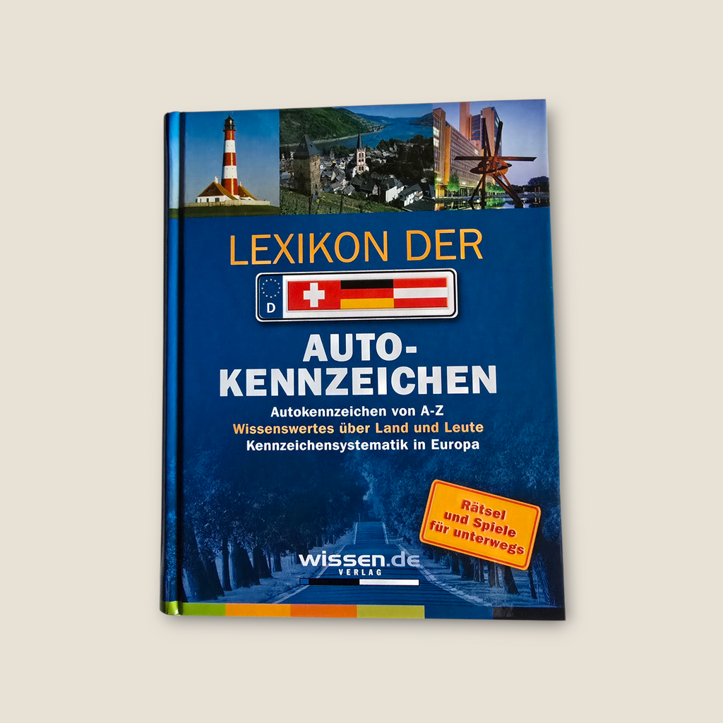 Buch Lexikon der Auto- Kennzeichen (2003)