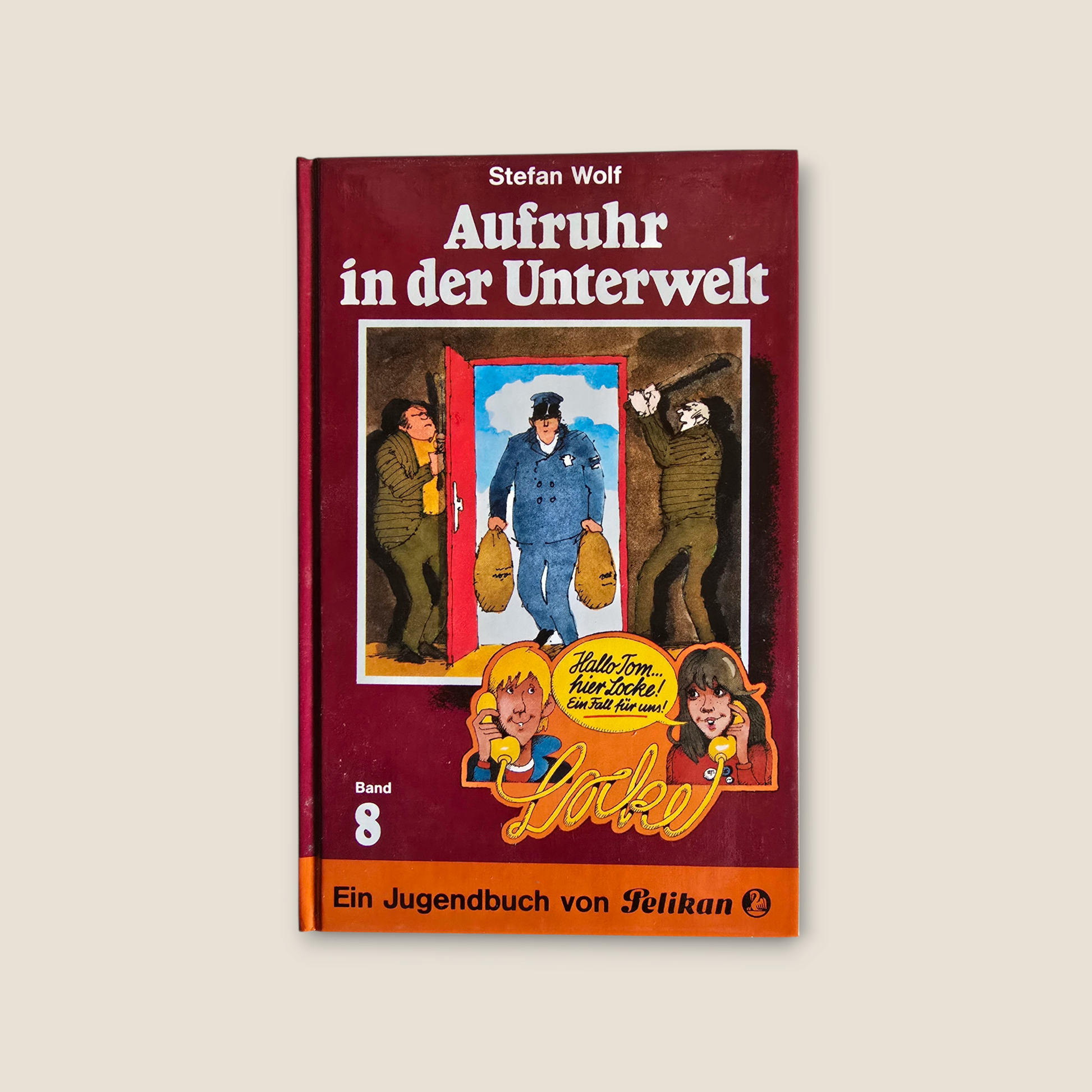 Buch Aufruhr in der Unterwelt  S. Wolf (1985)