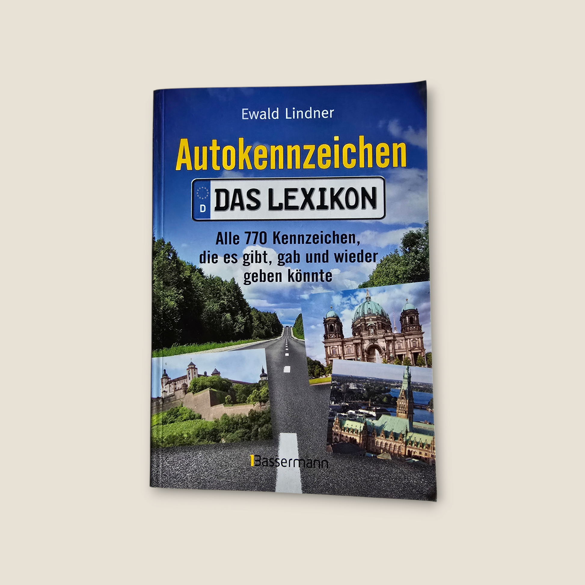 Buch Autokennzeichen- Das Lexikon E. Lindner  (2013)