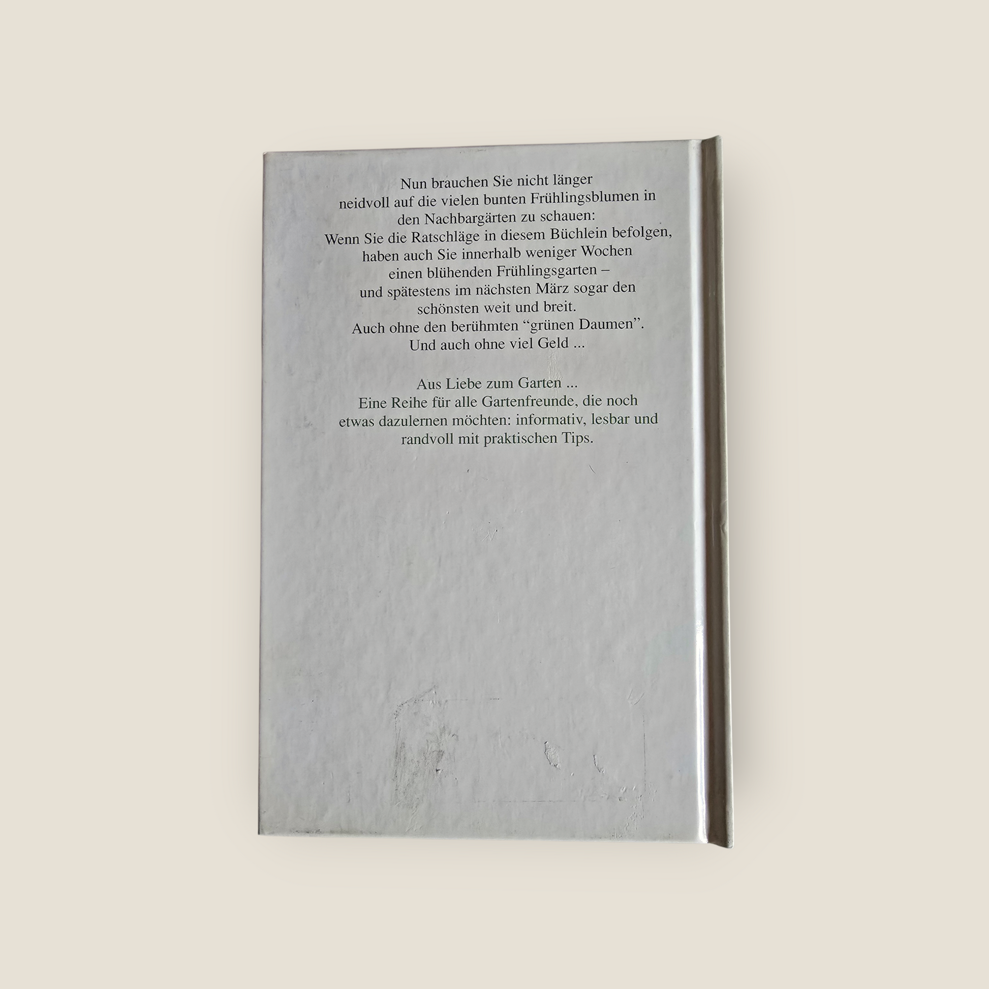 Buch Der Garten  Frühlingblumen (1992)