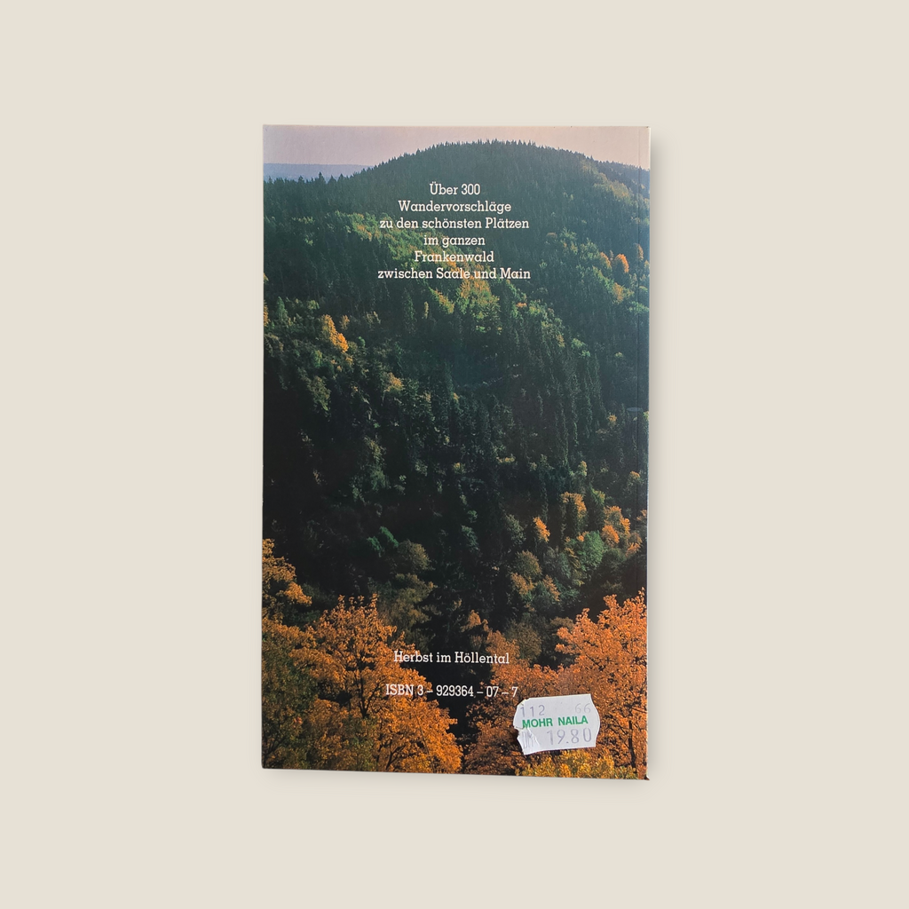 Buch Wandern im Frankenwald (1992)