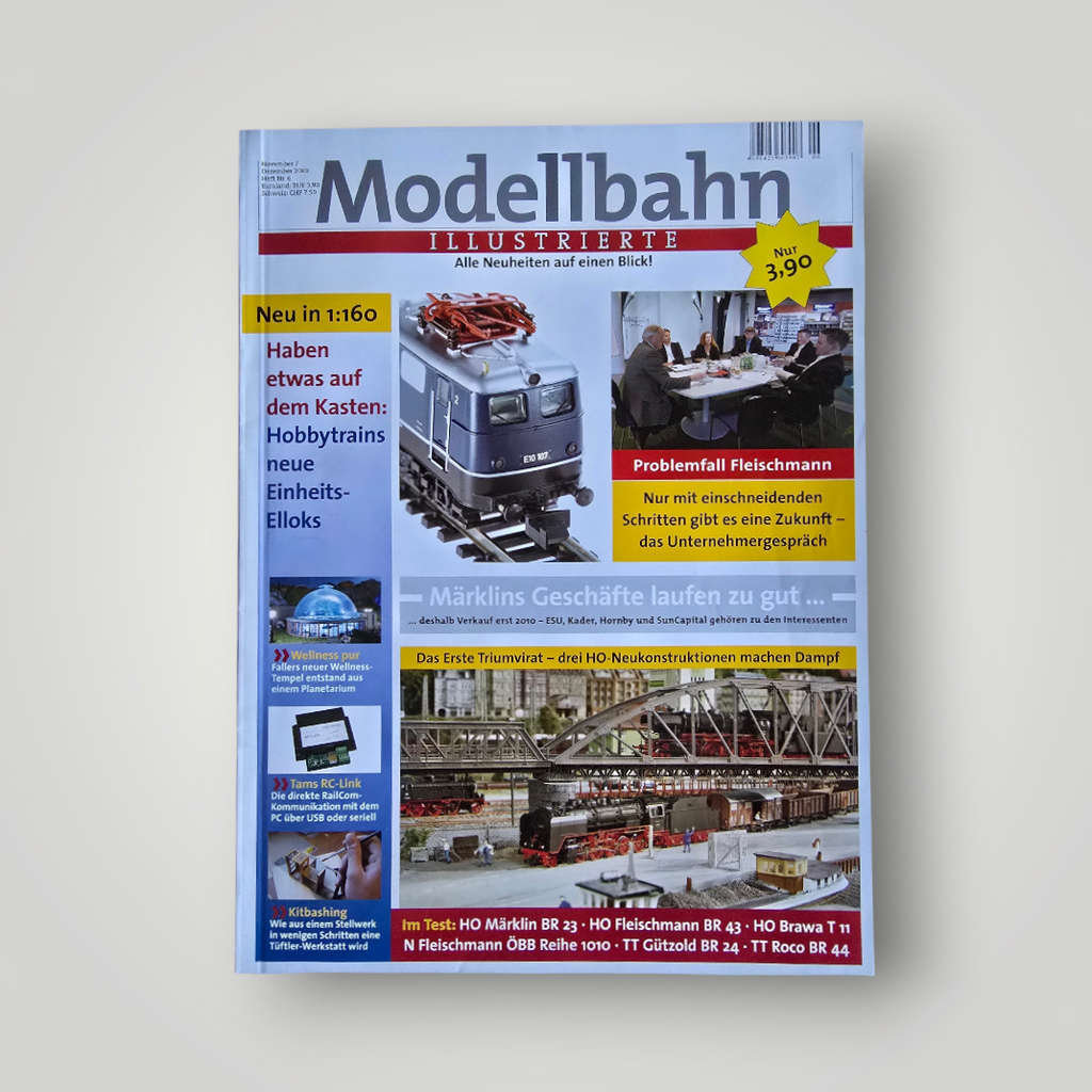 Zeitschrift Modellbahn Illustrierte Nov./ Dez. 2009