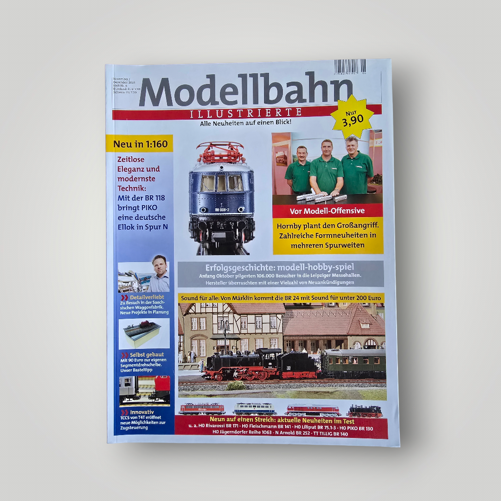 Zeitschrift Modellbahn Illustrierte Nov./ Dez. 2013