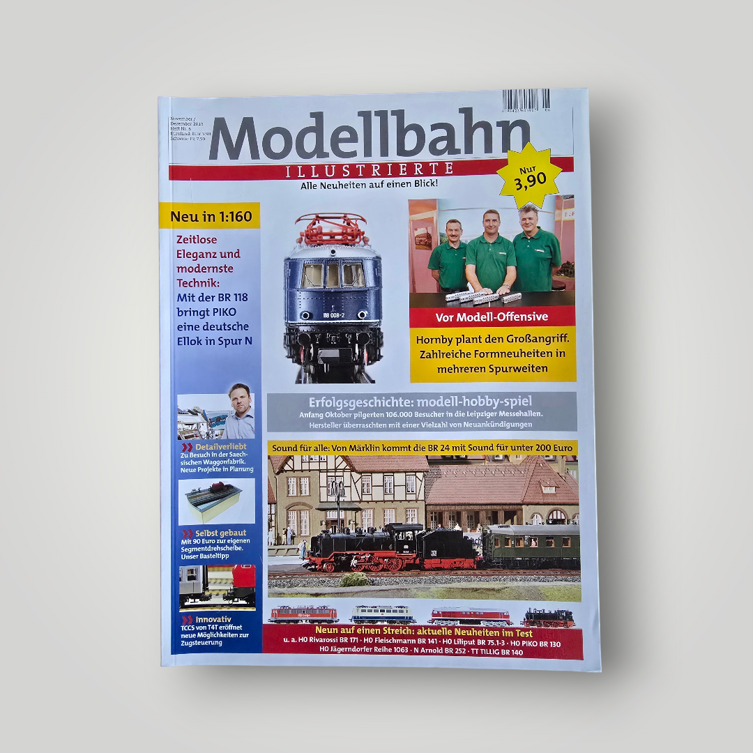 Zeitschrift Modellbahn Illustrierte Nov./ Dez. 2013