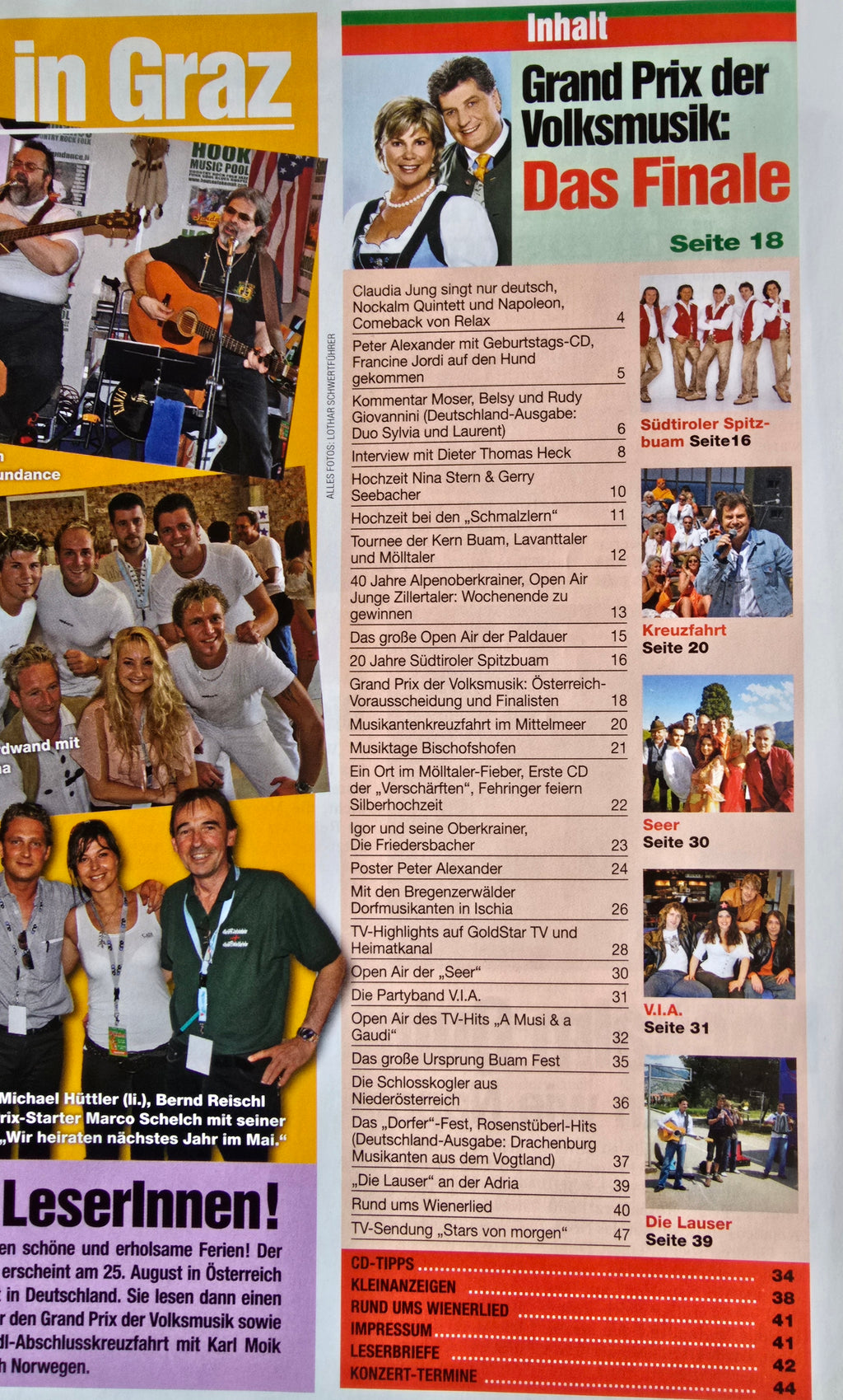 Zeitschrift Alpen Star 7/8 2006