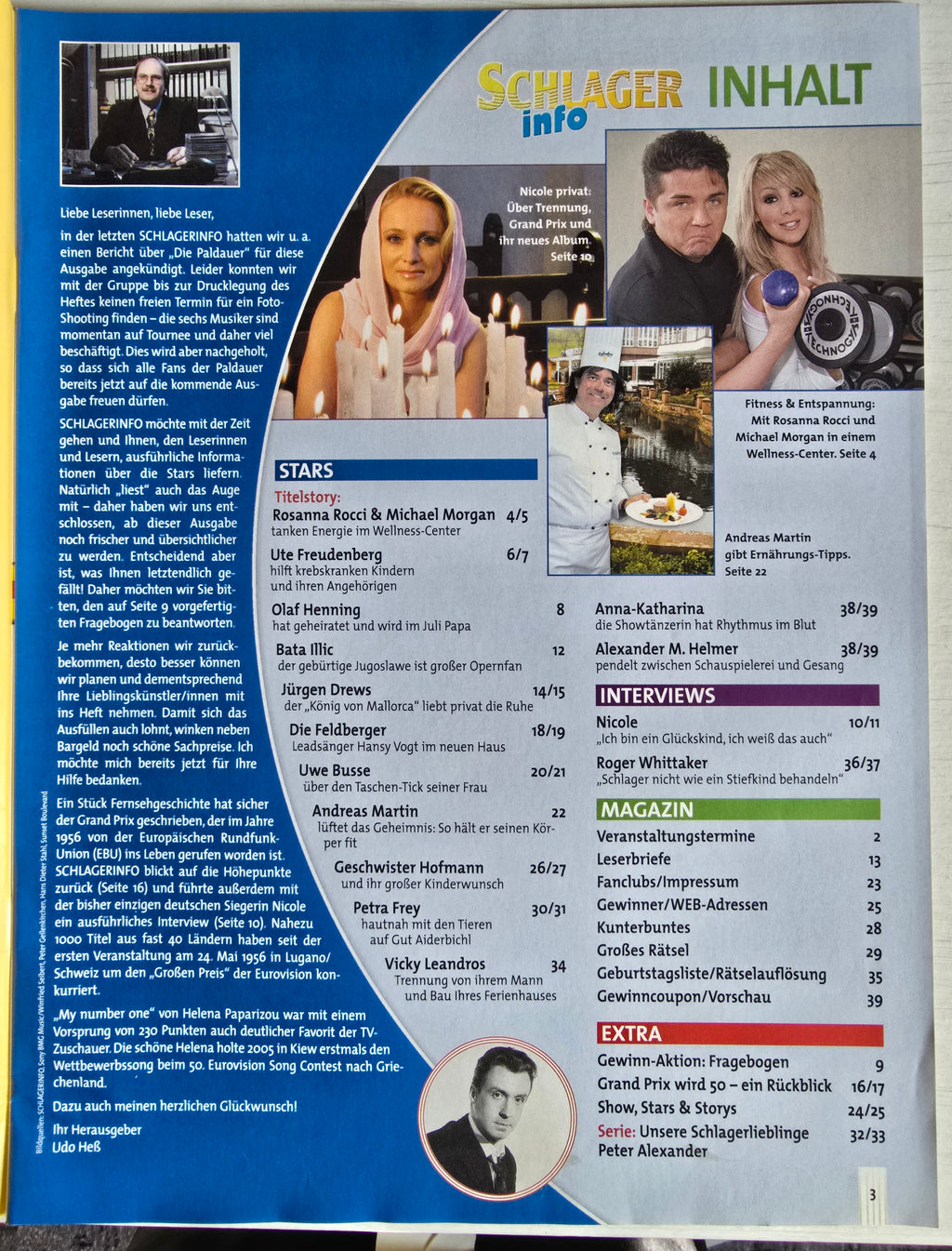 Zeitschrift Schlager Info Nr.3/2005