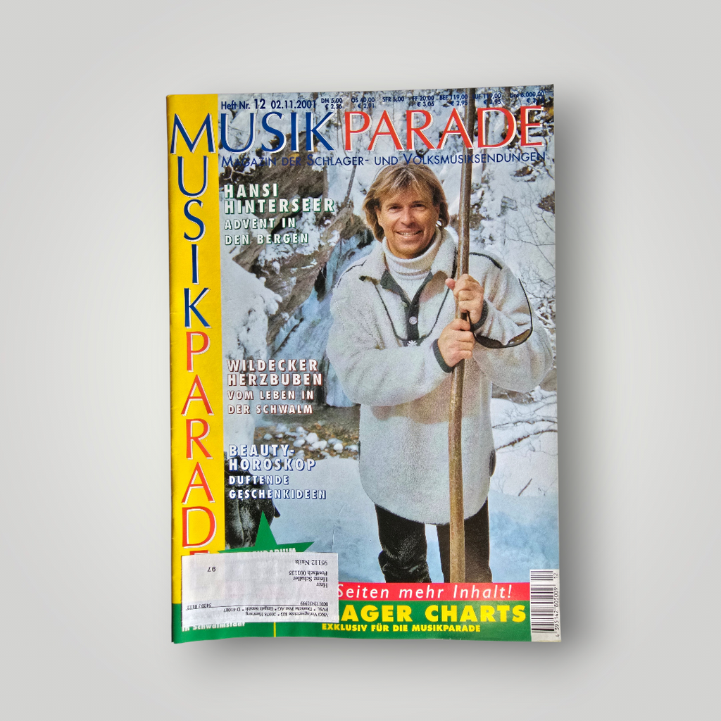 Zeitschrift Musik Parade Nr.12/ 11.2001
