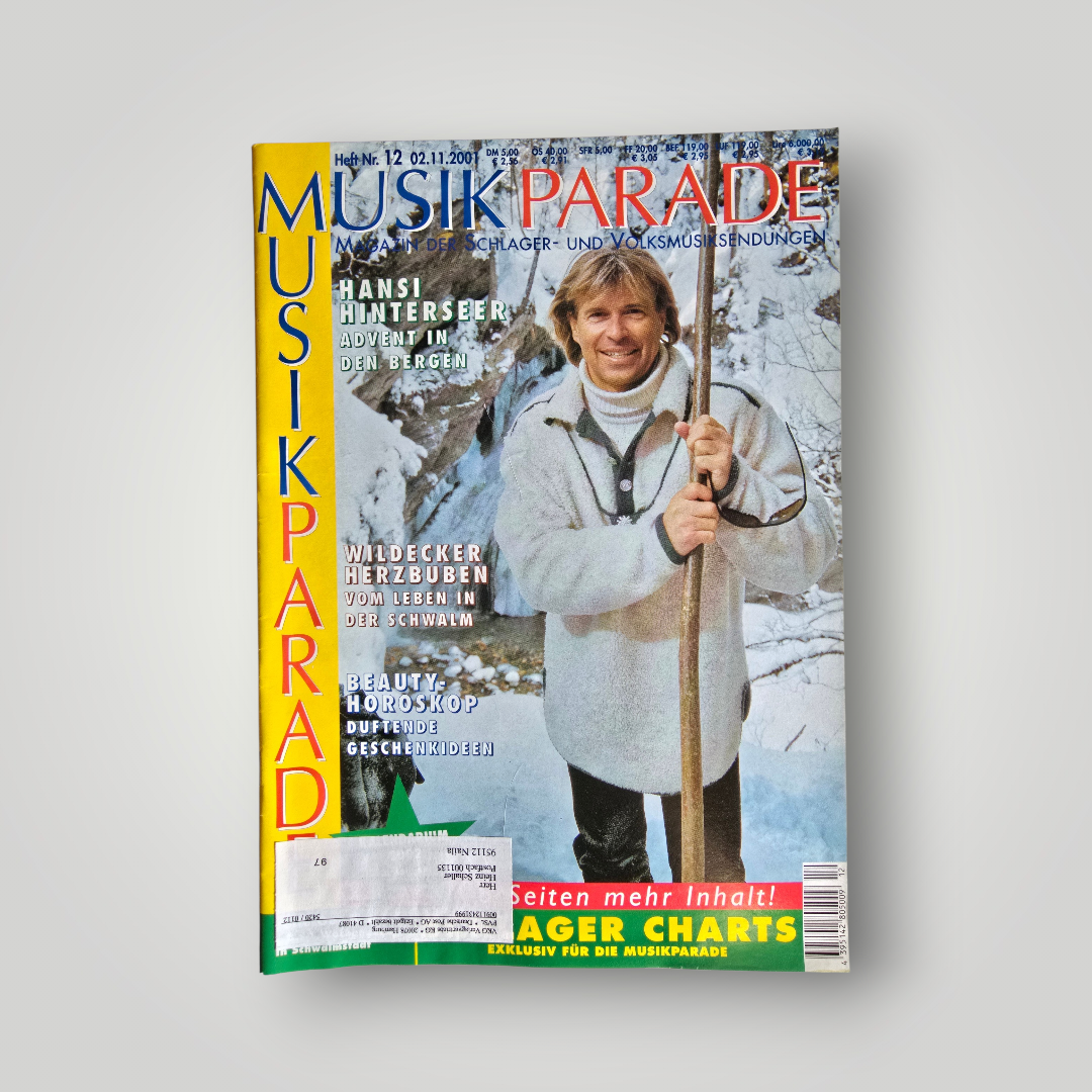 Zeitschrift Musik Parade Nr.12/ 11.2001
