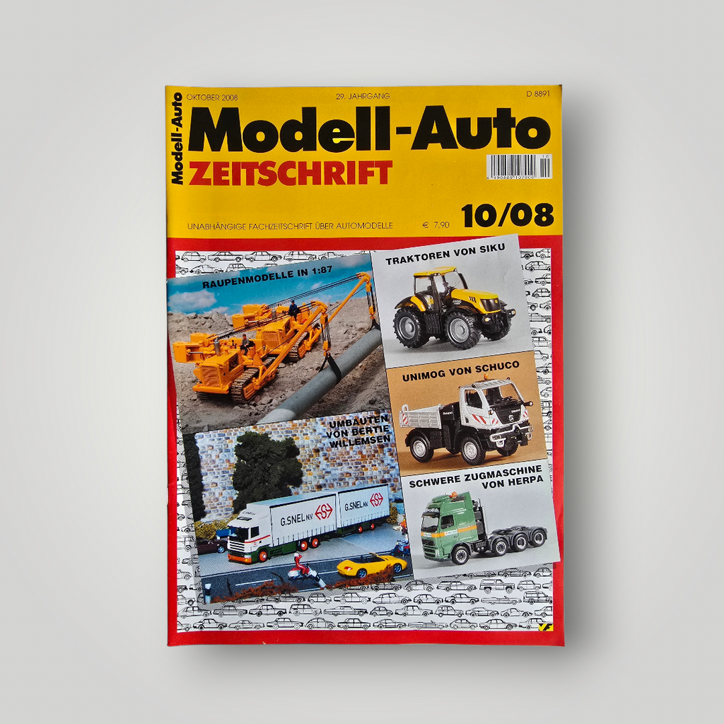 Zeitschrift Modell-Auto 10/08