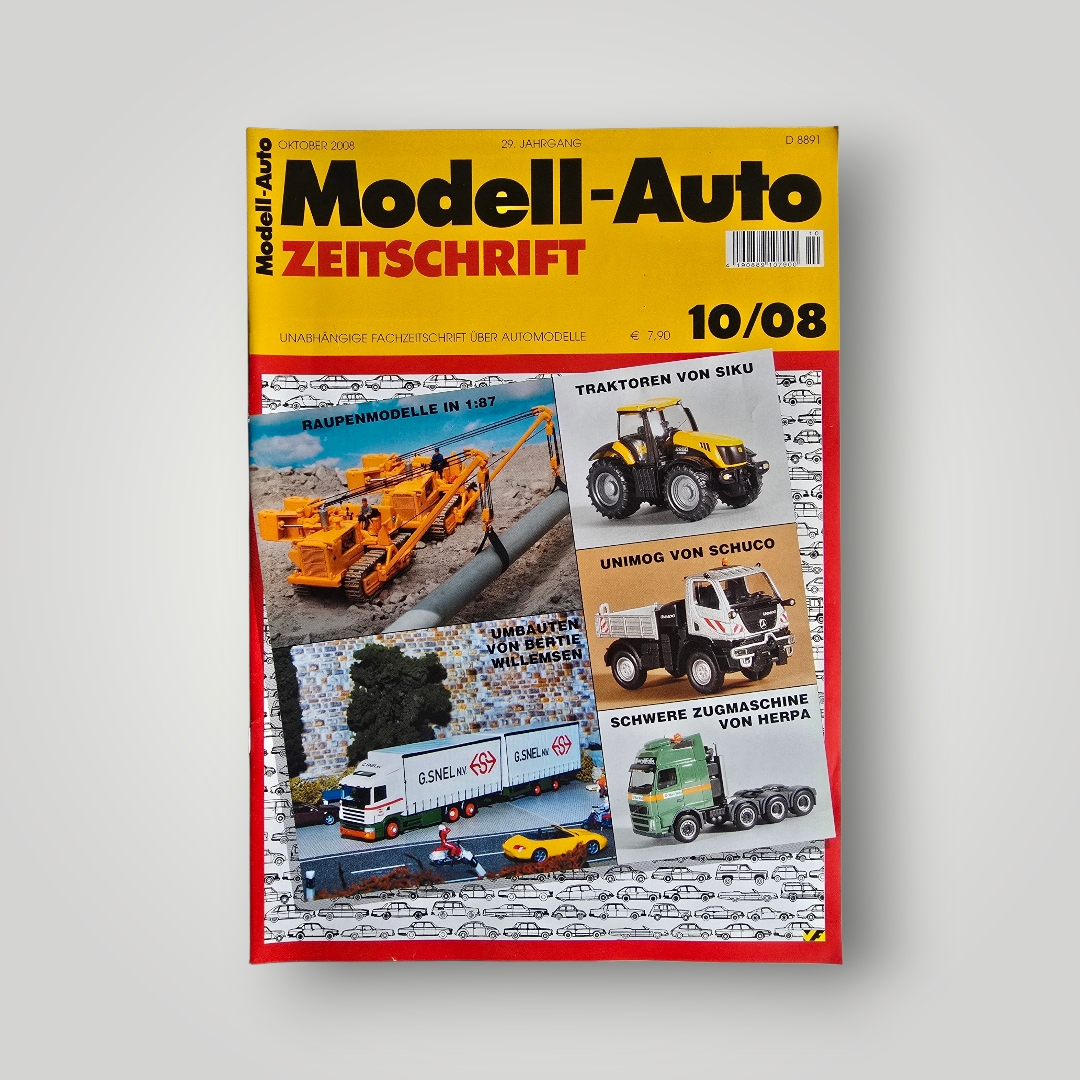 Zeitschrift Modell-Auto 10/08