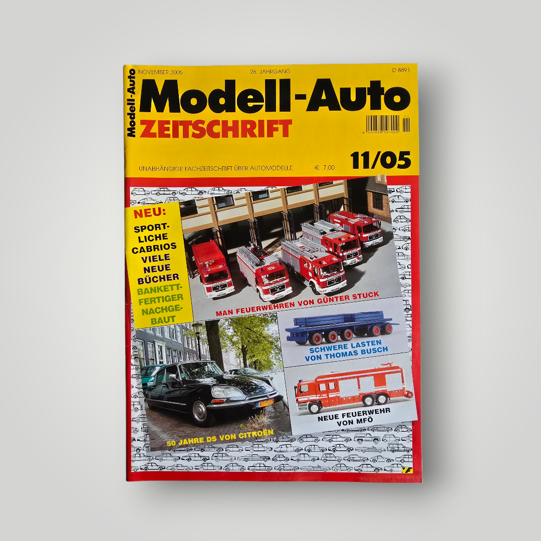 Zeitschrift Modell-Auto 11/05