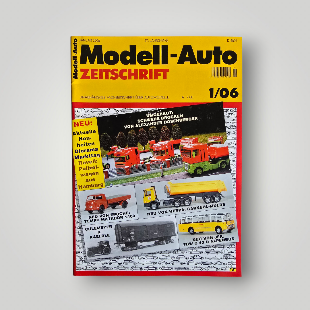 Zeitschrift Modell-Auto 01/06