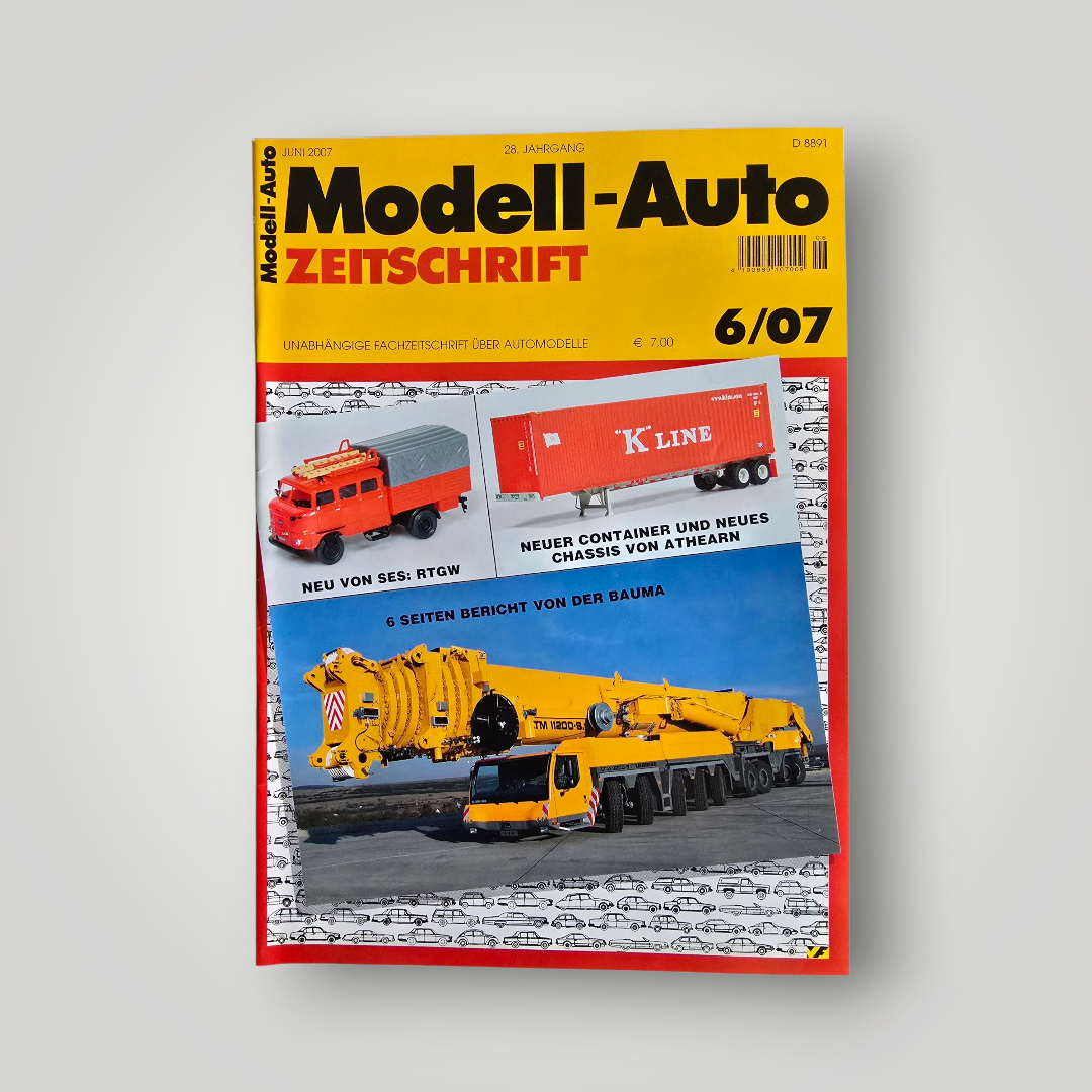 Zeitschrift Modell-Auto 06/07