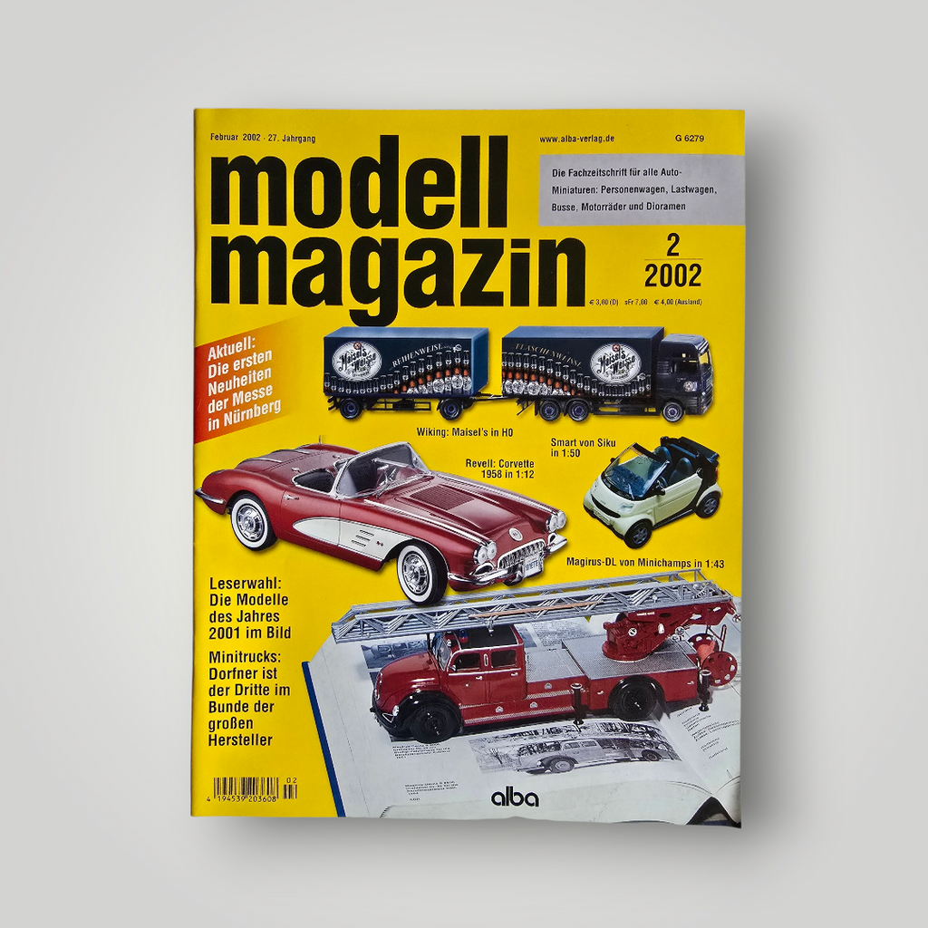 Zeitschrift Modell Magazin 02/02