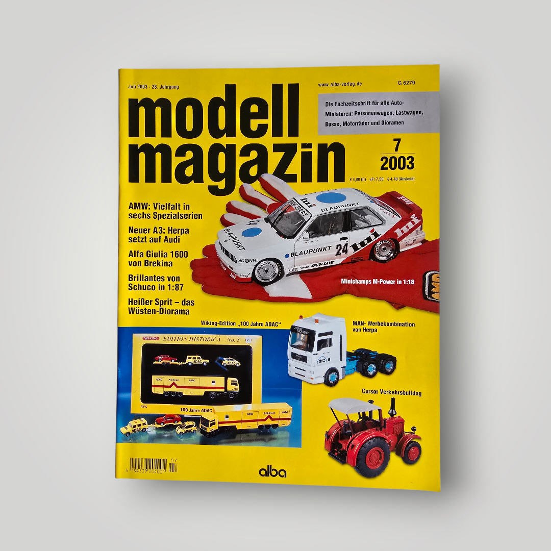 Zeitschrift Modell Magazin 07/03