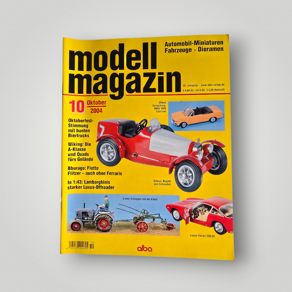 Zeitschrift Modell Magazin 10/04