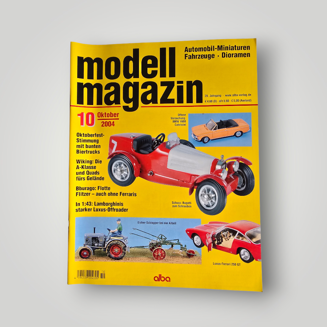 Zeitschrift Modell Magazin 10/04