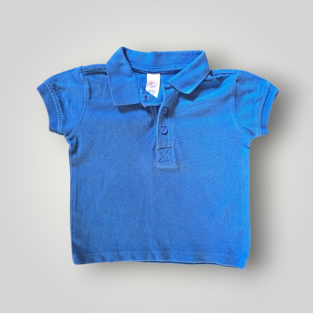Baby Club Polo T-Shirt blau Gr. 86