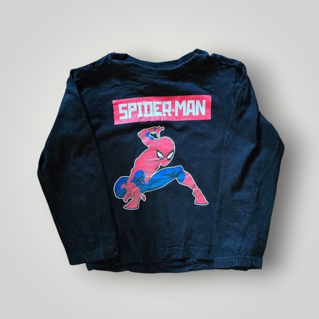 Spiderman Pulli schwarz Gr.110/116